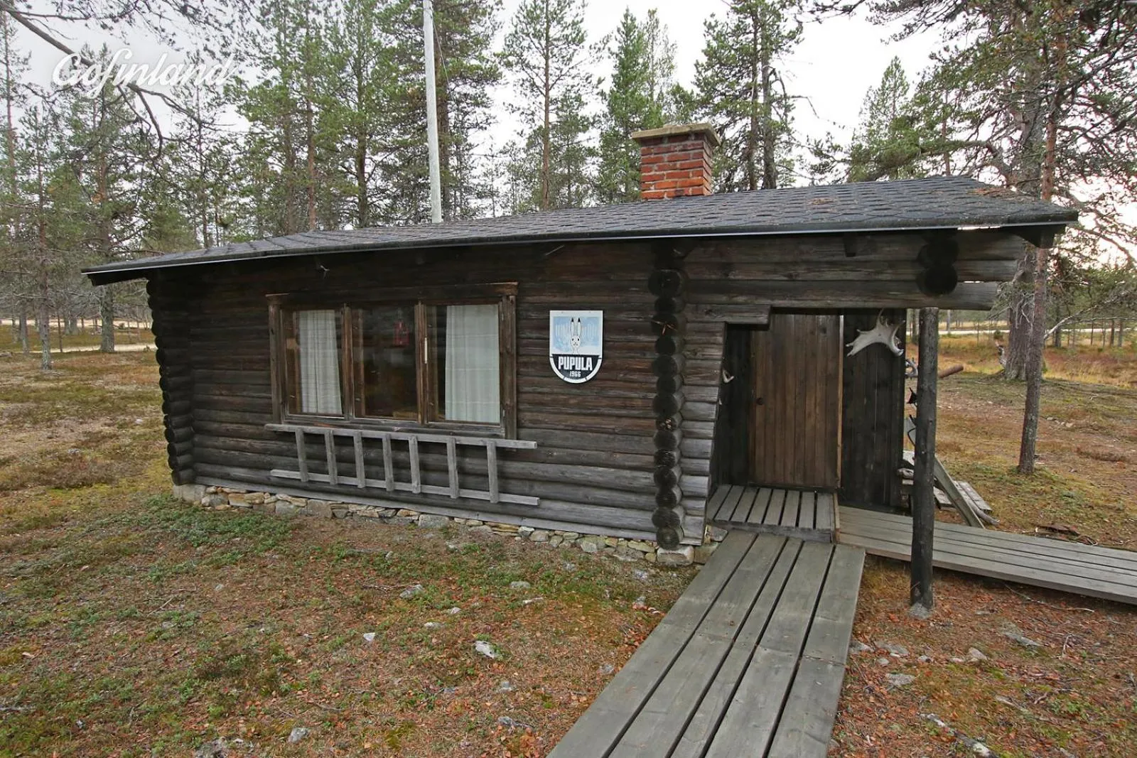 Sauna in Kuukkeli Log Houses Villa Aurora "Pupula"
