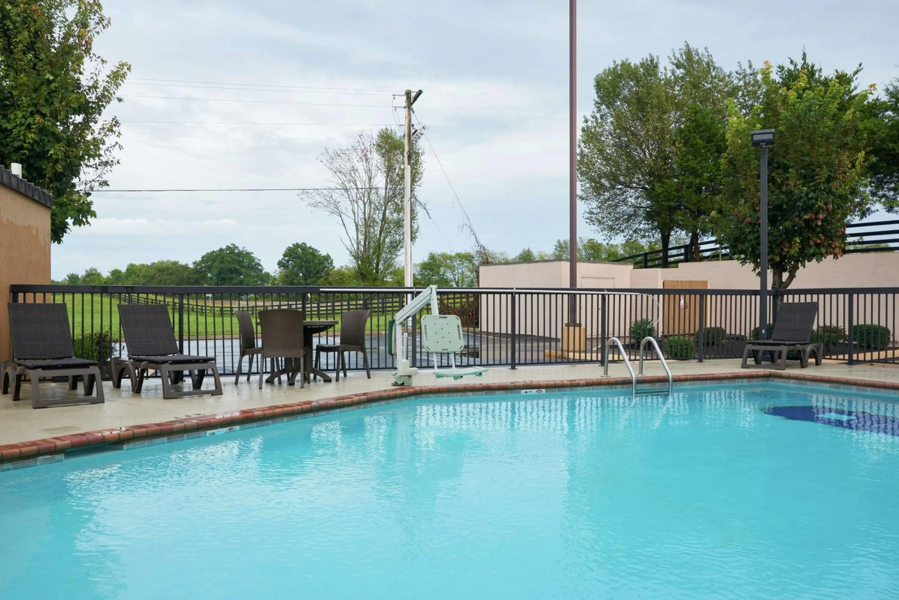 Pool view in Hampton Inn Franklin, KY - Portland, TN