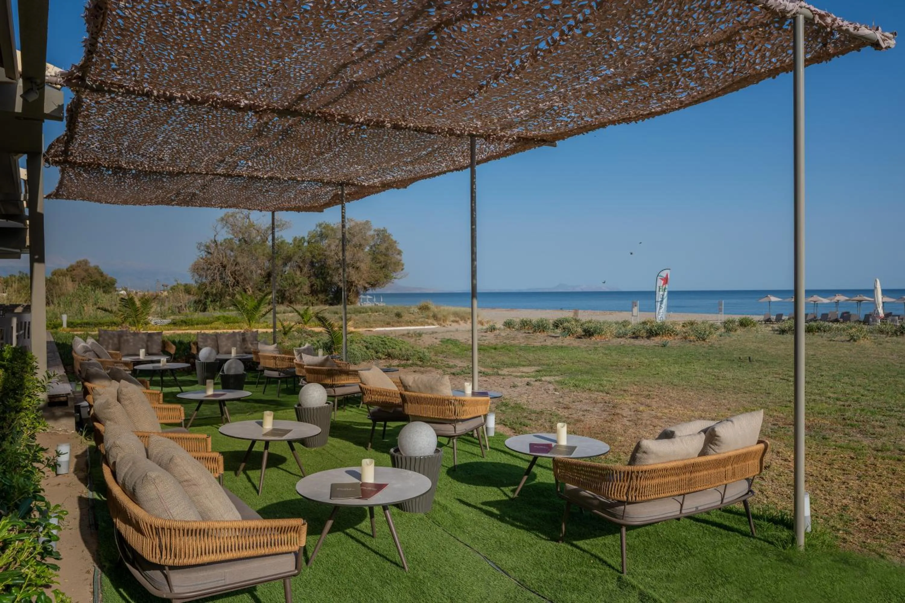 Lounge or bar in Marinos Beach Hotel