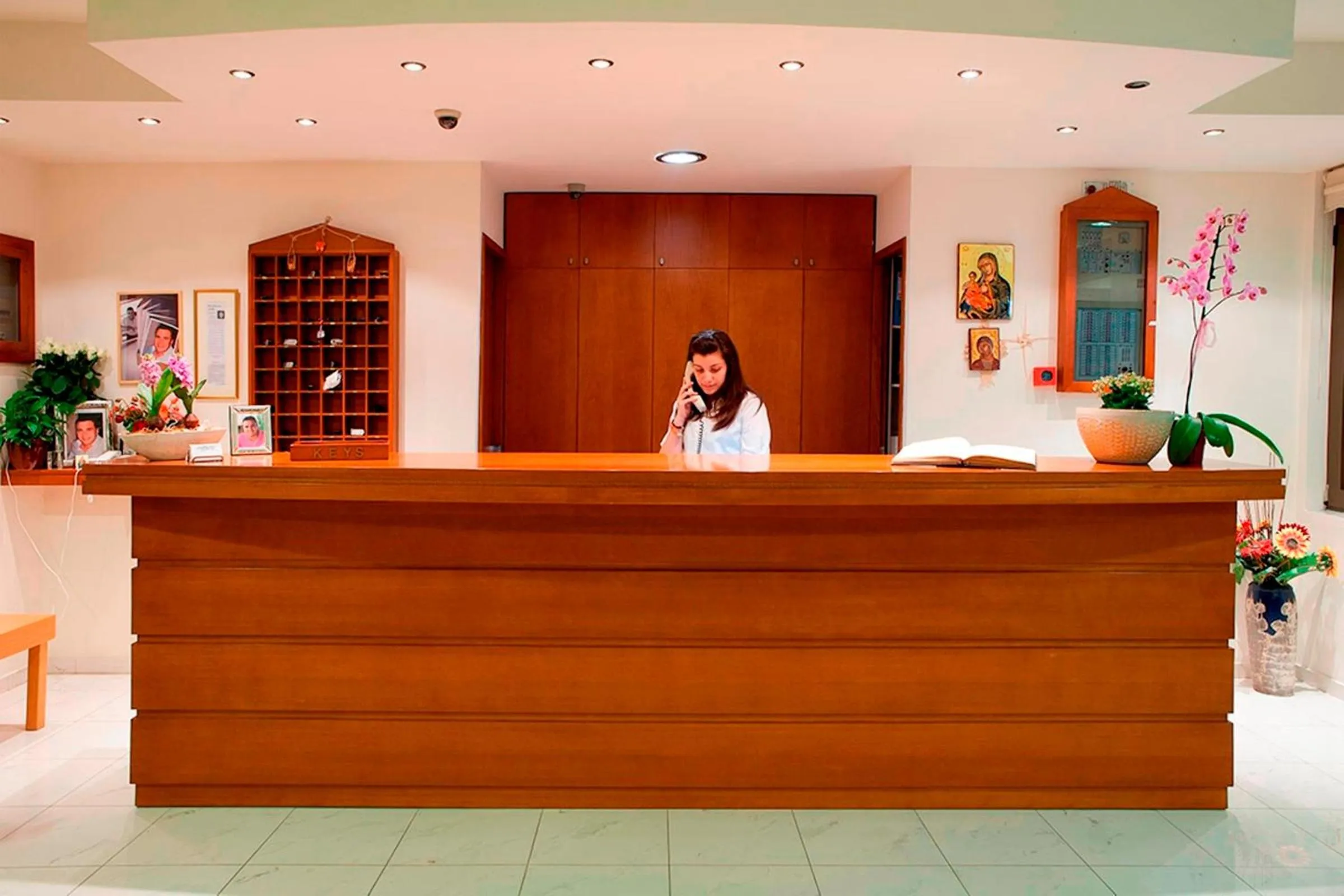 Staff in Marinos Beach Hotel