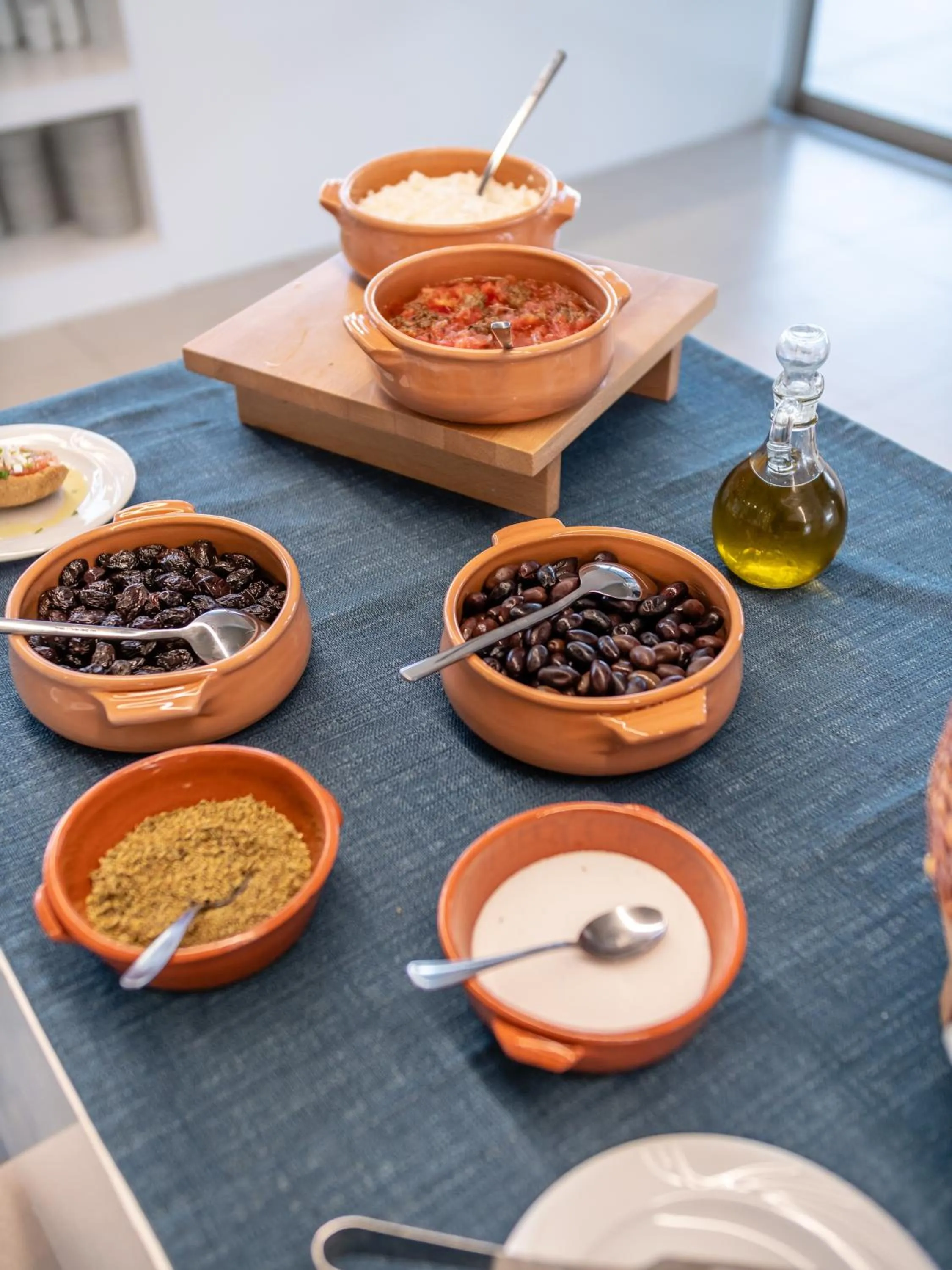 Buffet breakfast in Marinos Beach Hotel