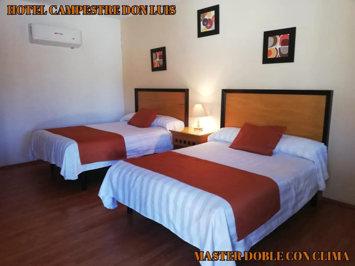 Bed in Hotel Campestre Don Luis