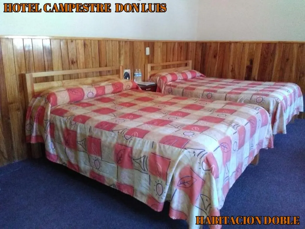 Bed in Hotel Campestre Don Luis