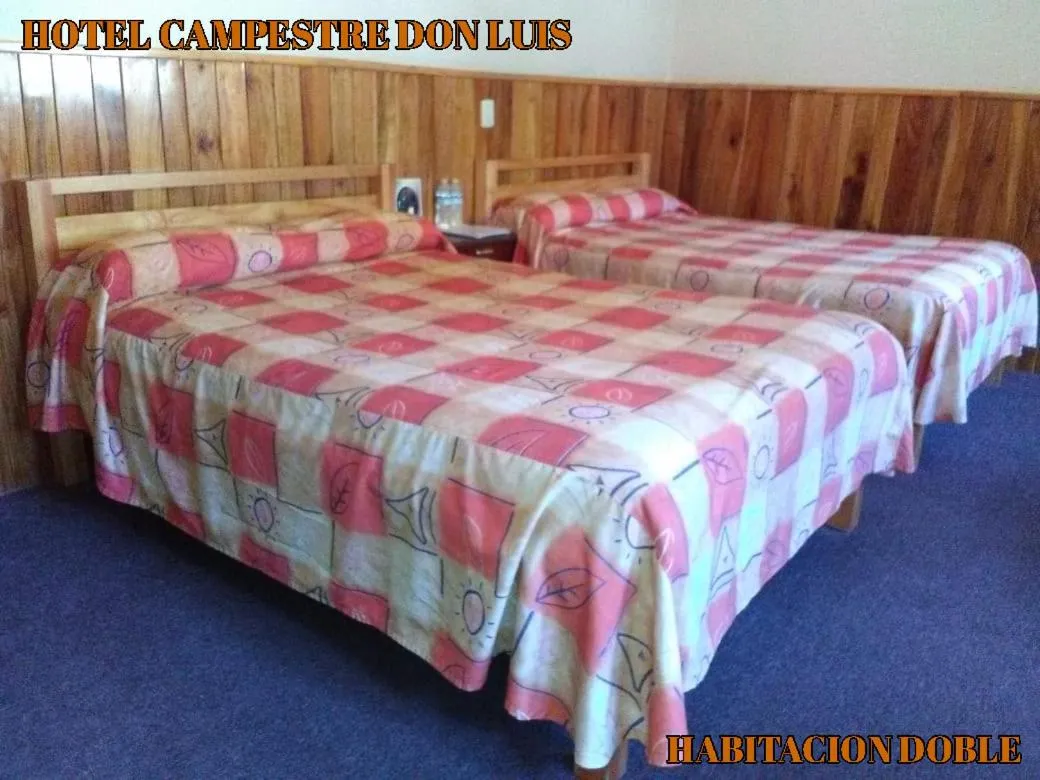Bed in Hotel Campestre Don Luis