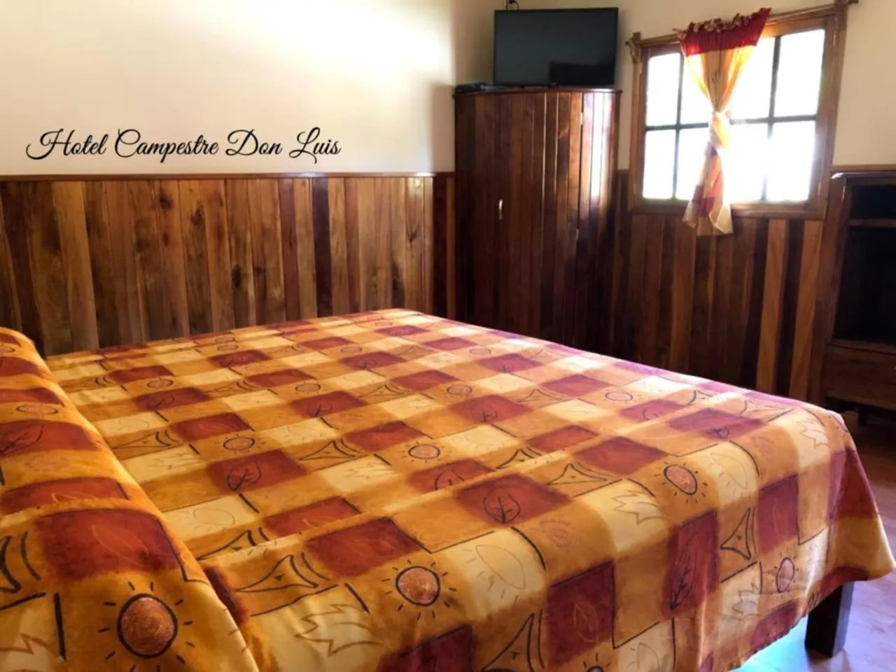 Bed in Hotel Campestre Don Luis