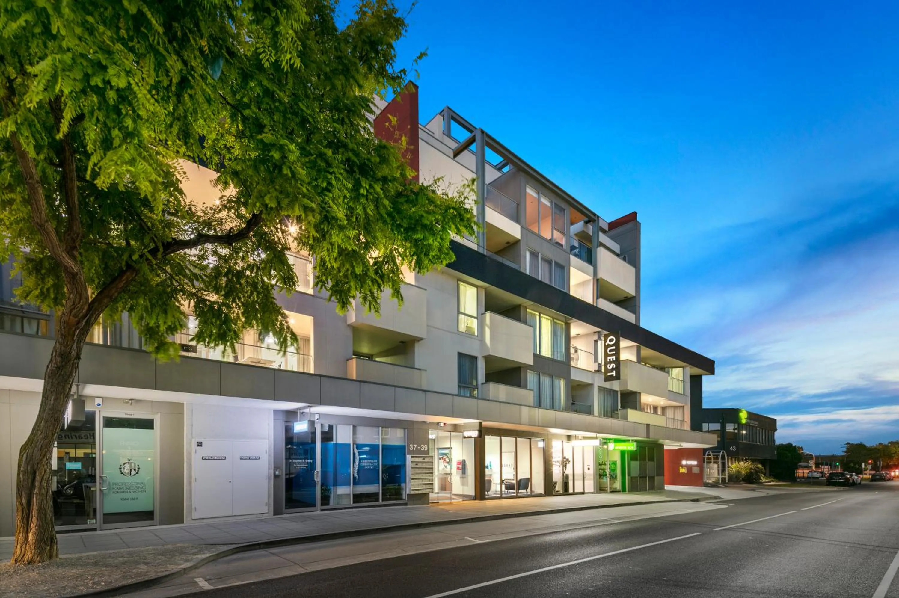 Property building in Quest Cheltenham