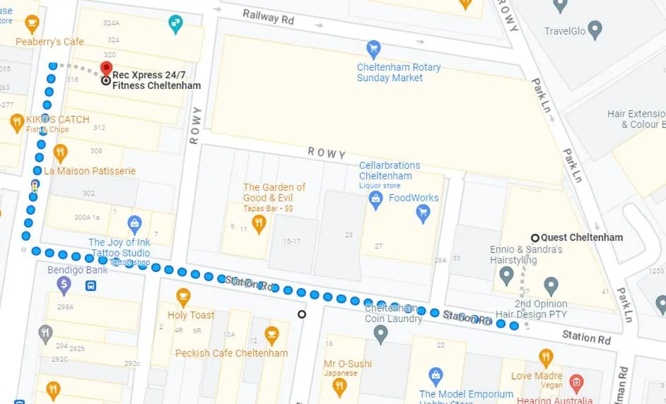 Fitness centre/facilities in Quest Cheltenham