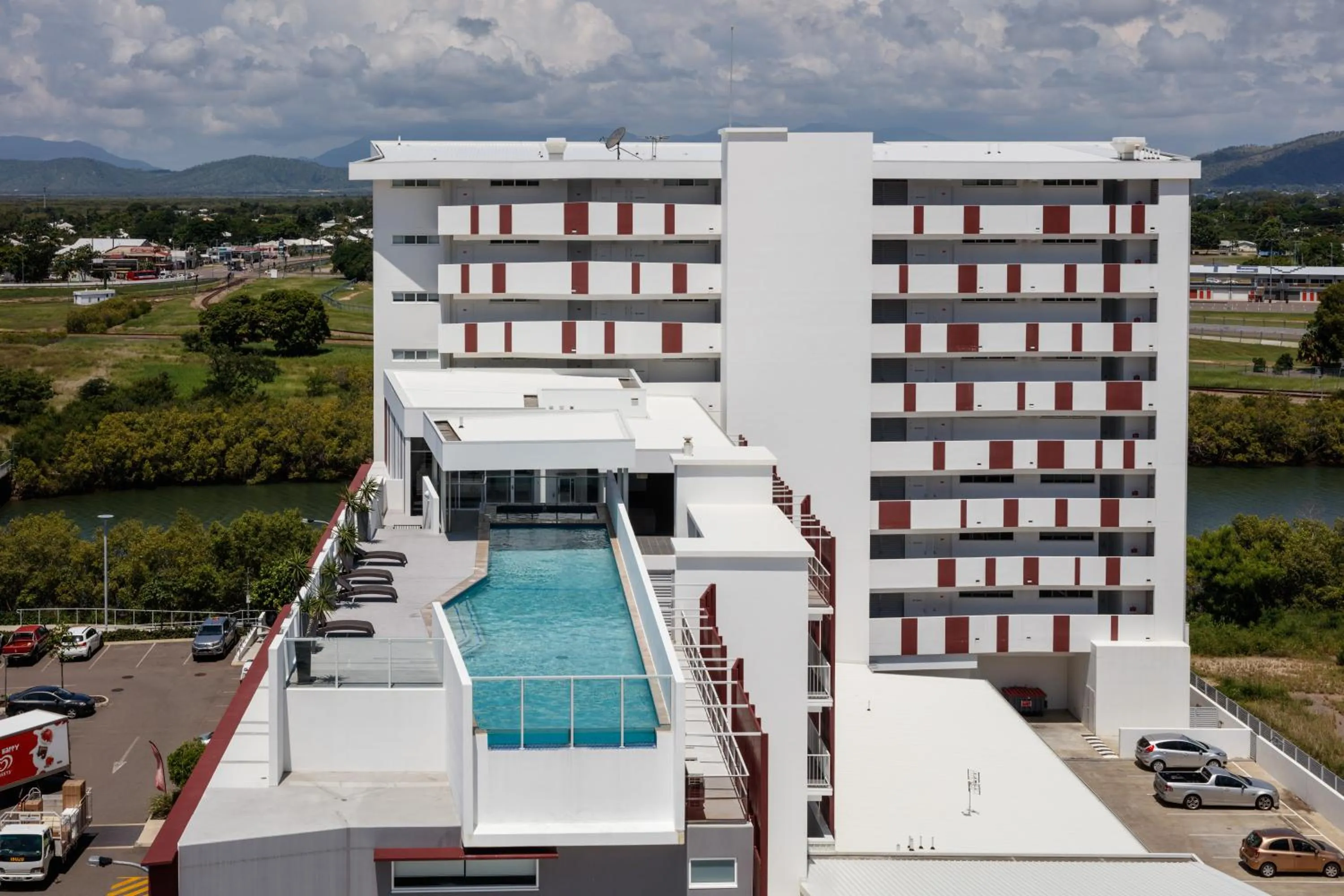 Swimming pool in Central Holborn Apartments