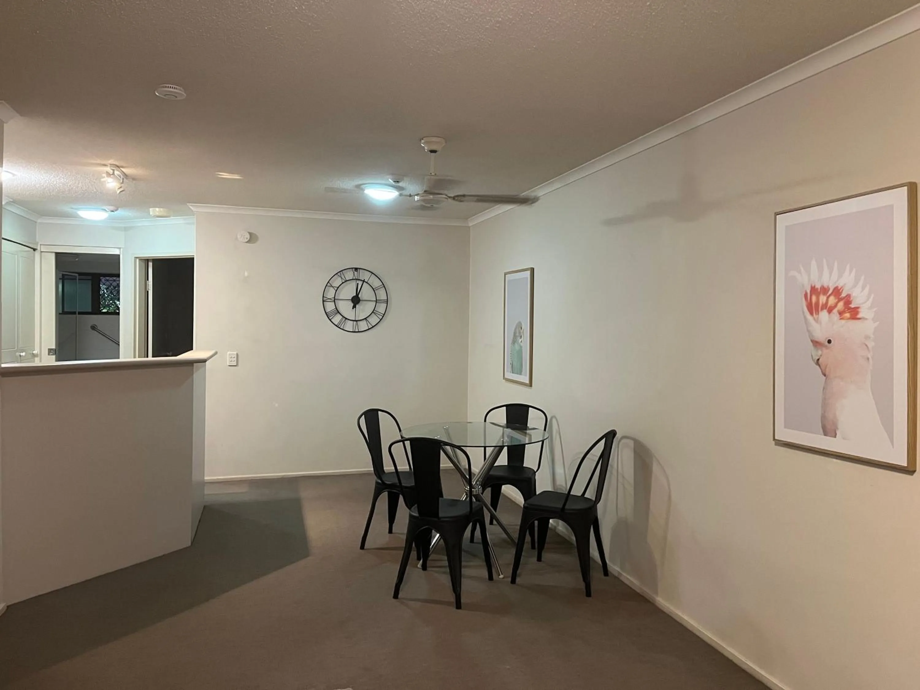 Living room in Spring Hill Gardens Apartments