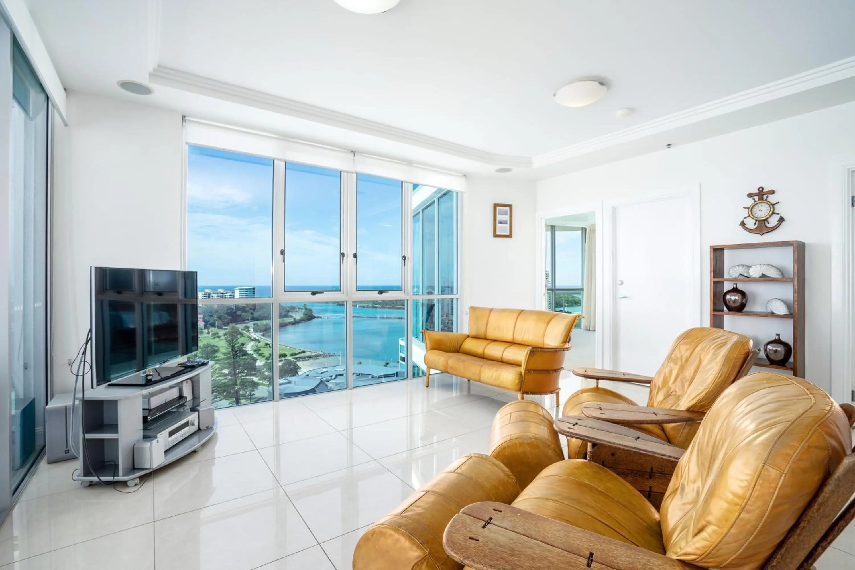 TV and multimedia in Reflection on the Sea