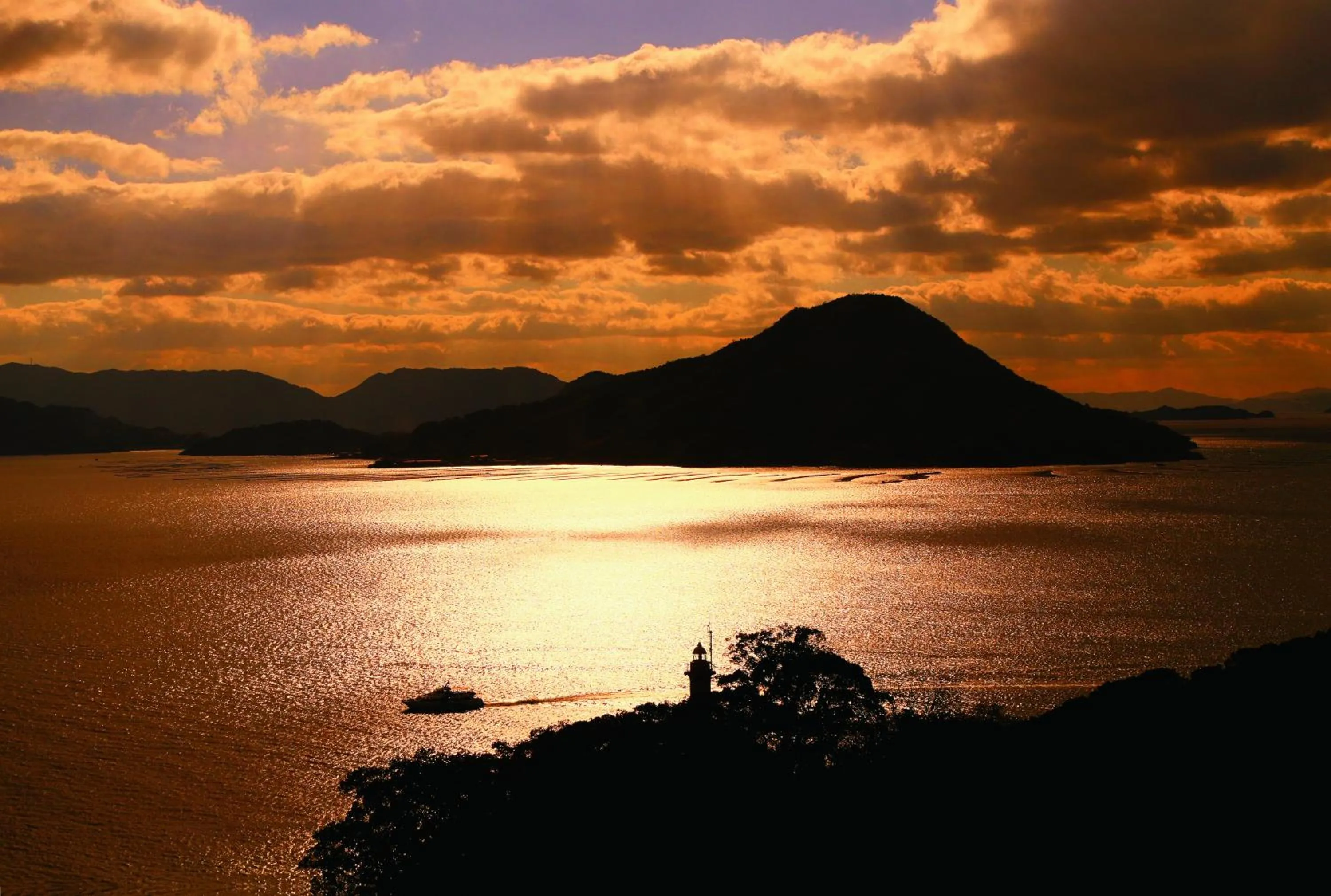 Sea view in Grand Prince Hotel Hiroshima