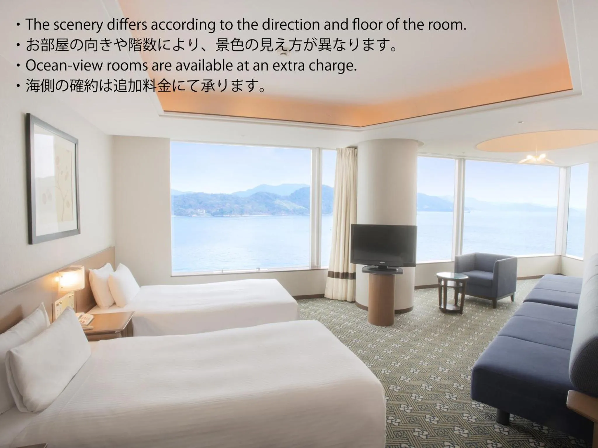 Bed in Grand Prince Hotel Hiroshima