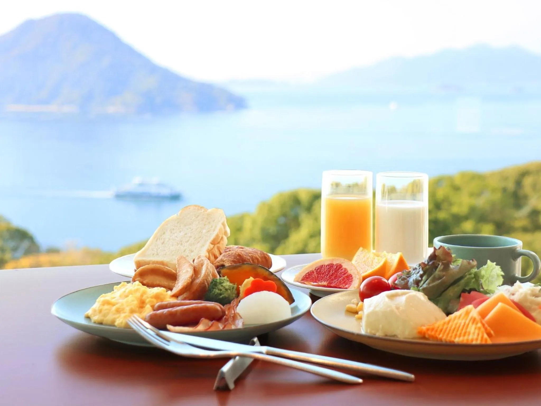 Food close-up in Grand Prince Hotel Hiroshima