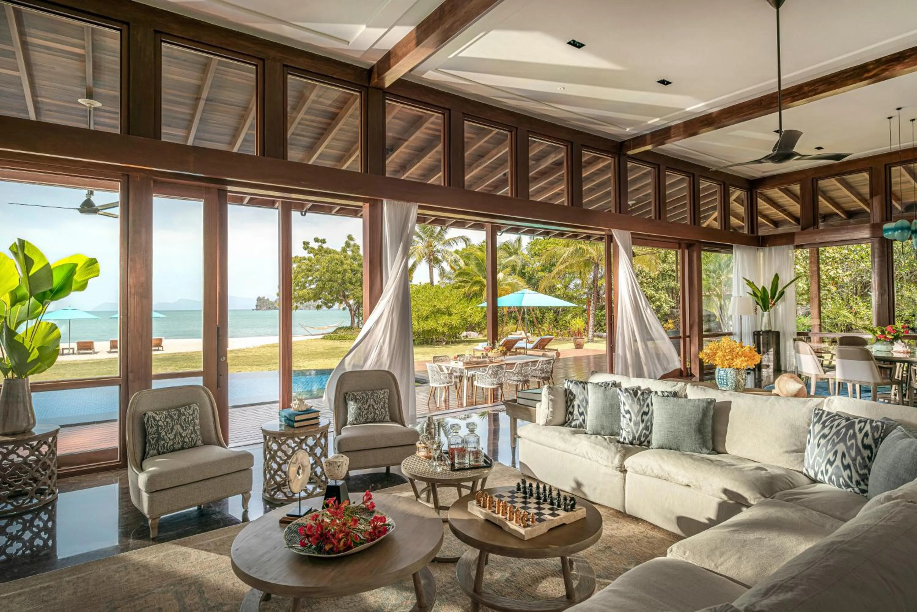 Living room in Four Seasons Resort Langkawi