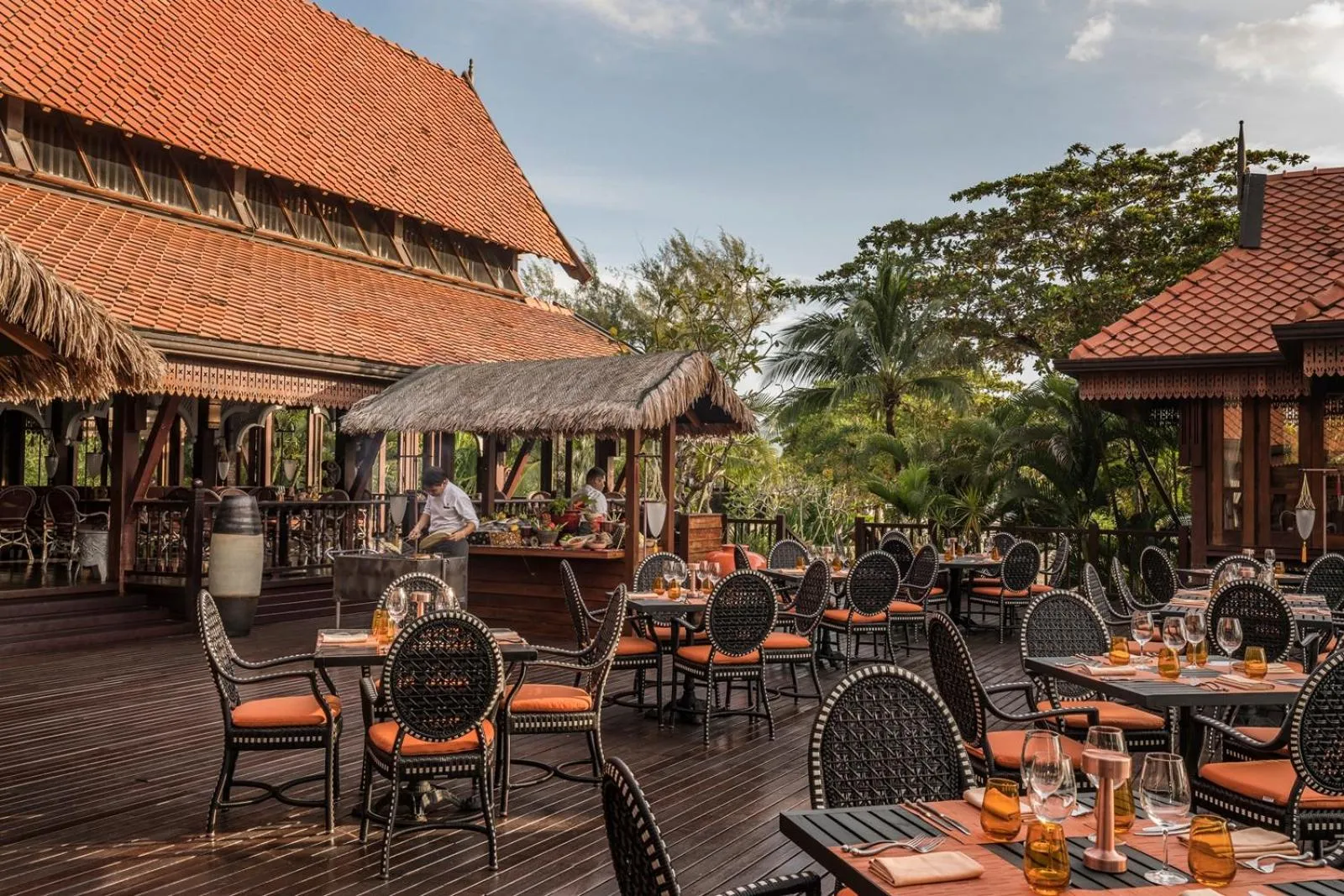 Patio in Four Seasons Resort Langkawi