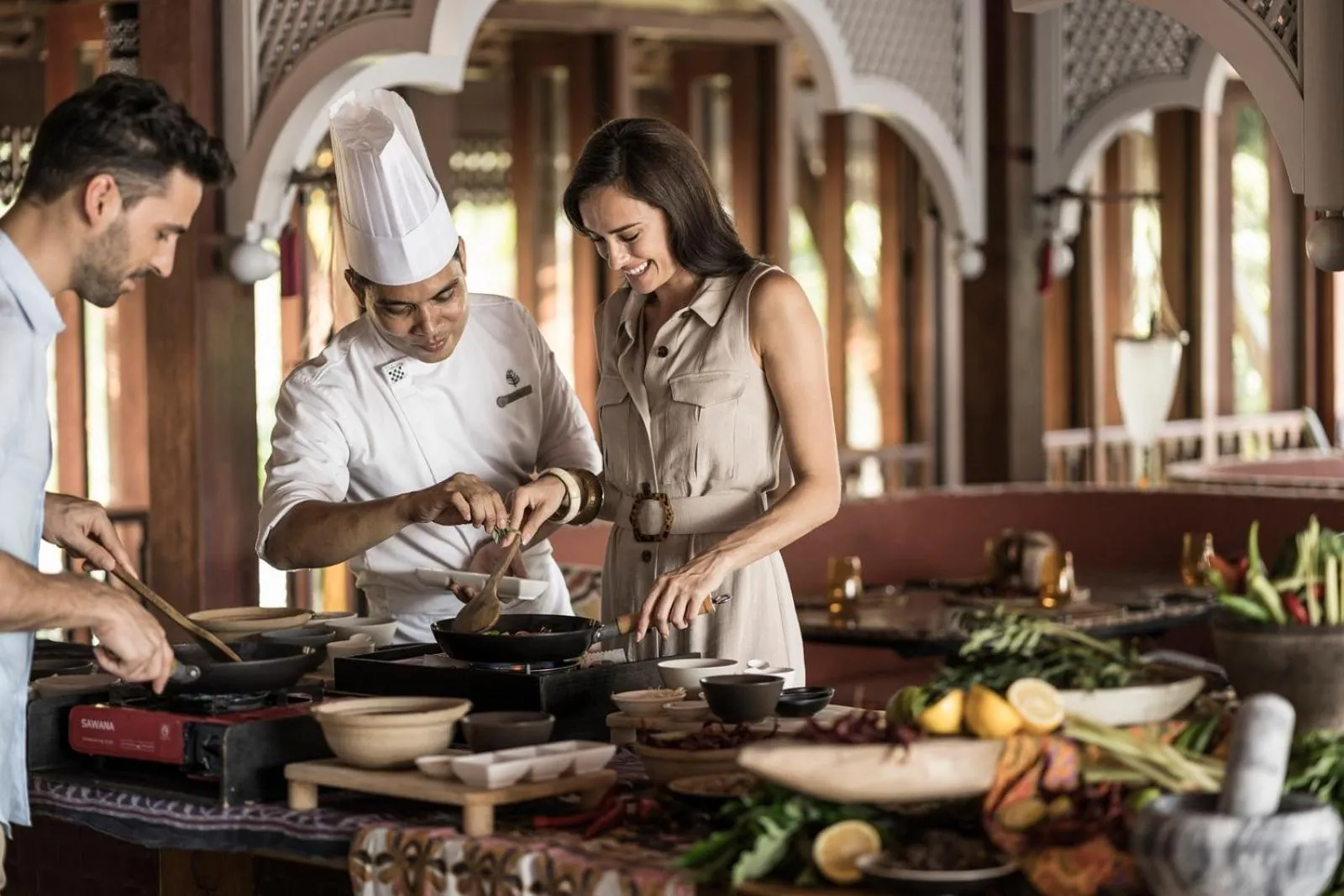 Staff in Four Seasons Resort Langkawi