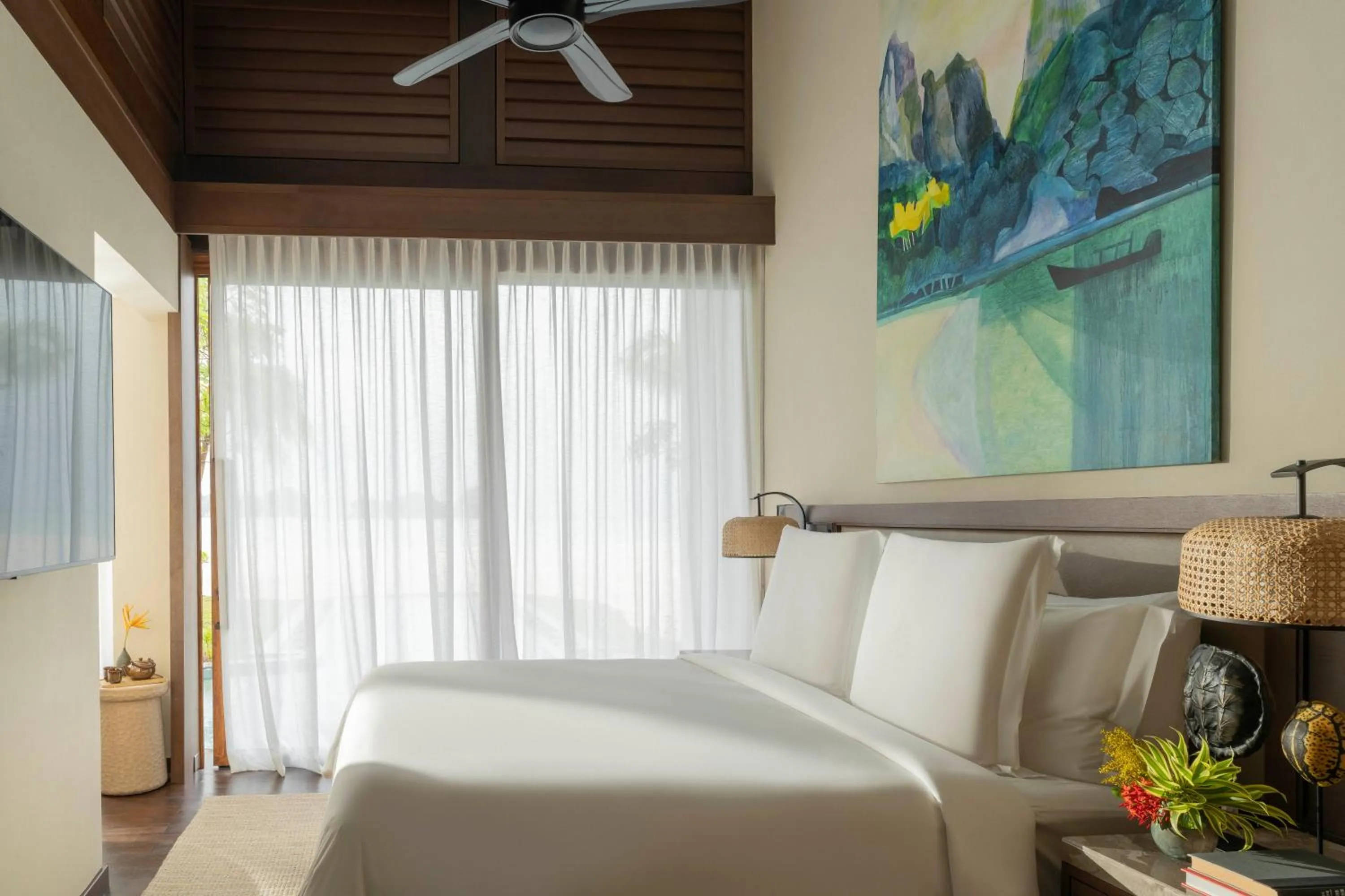 Bed in Four Seasons Resort Langkawi