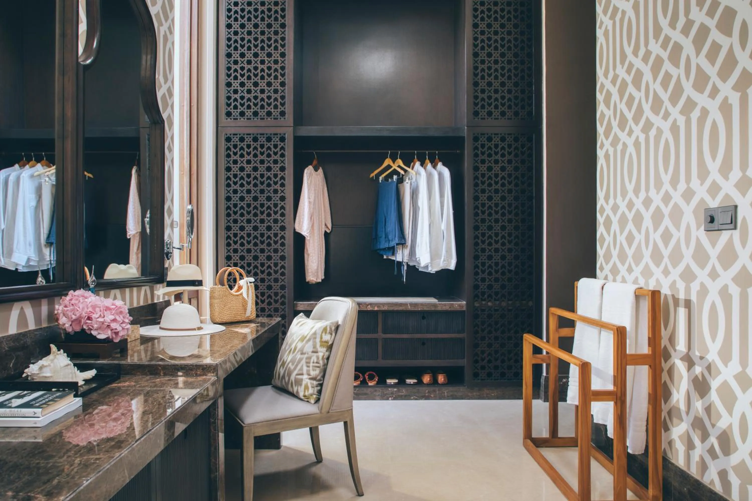 wardrobe in Four Seasons Resort Langkawi