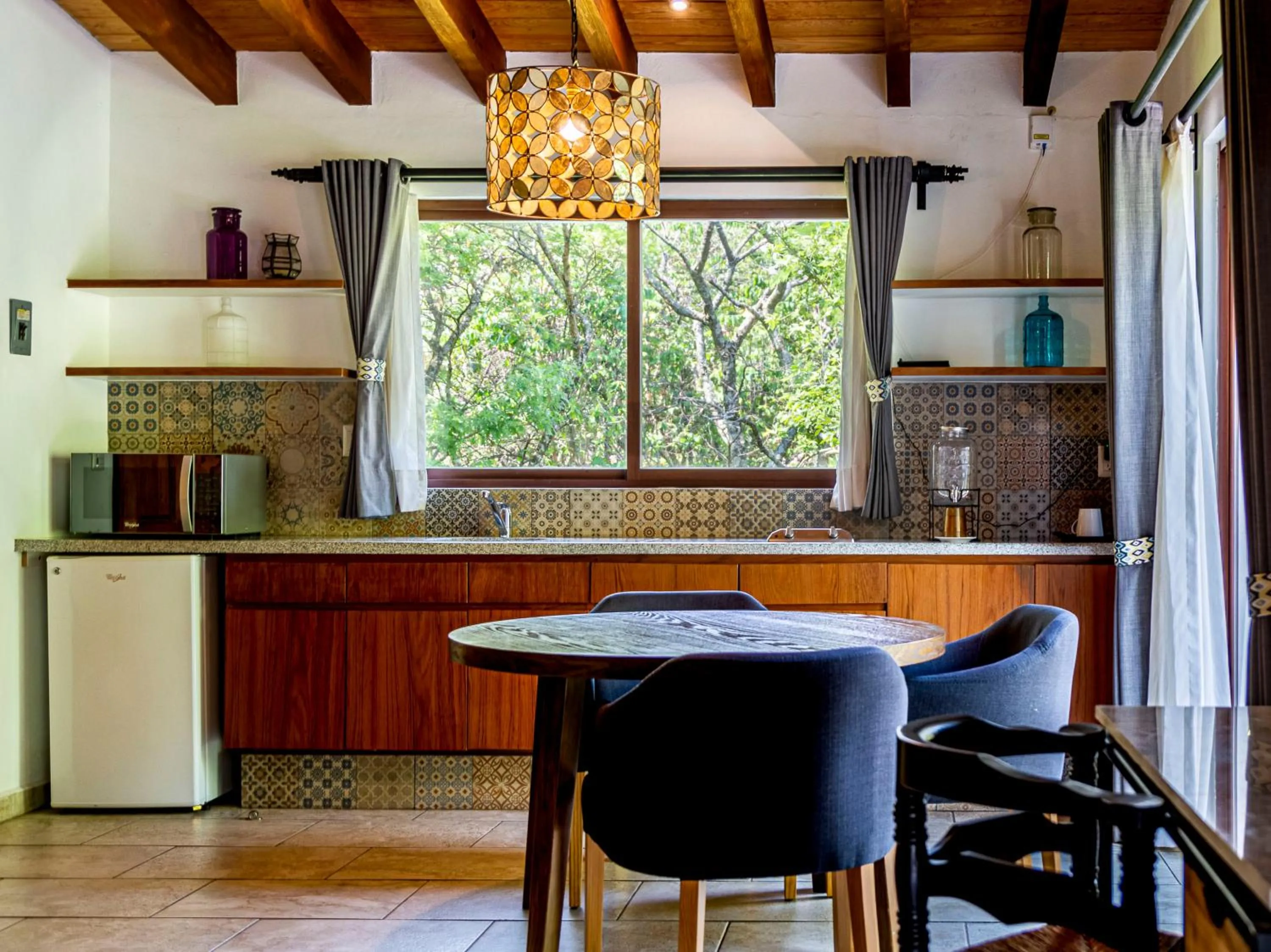 Kitchen or kitchenette in Hotel Amate del Rio