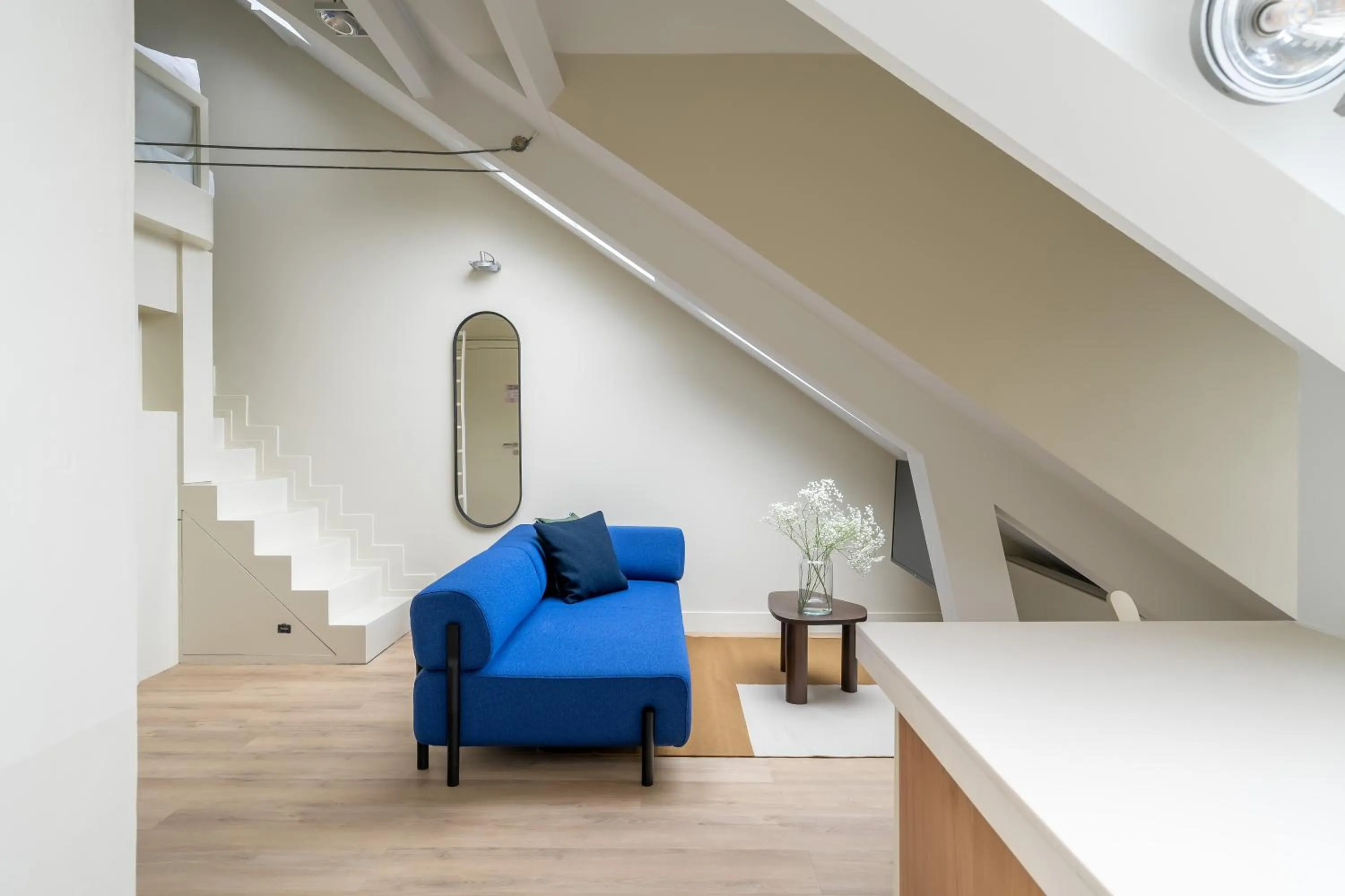 Living room in Numa Amsterdam Oosterpark