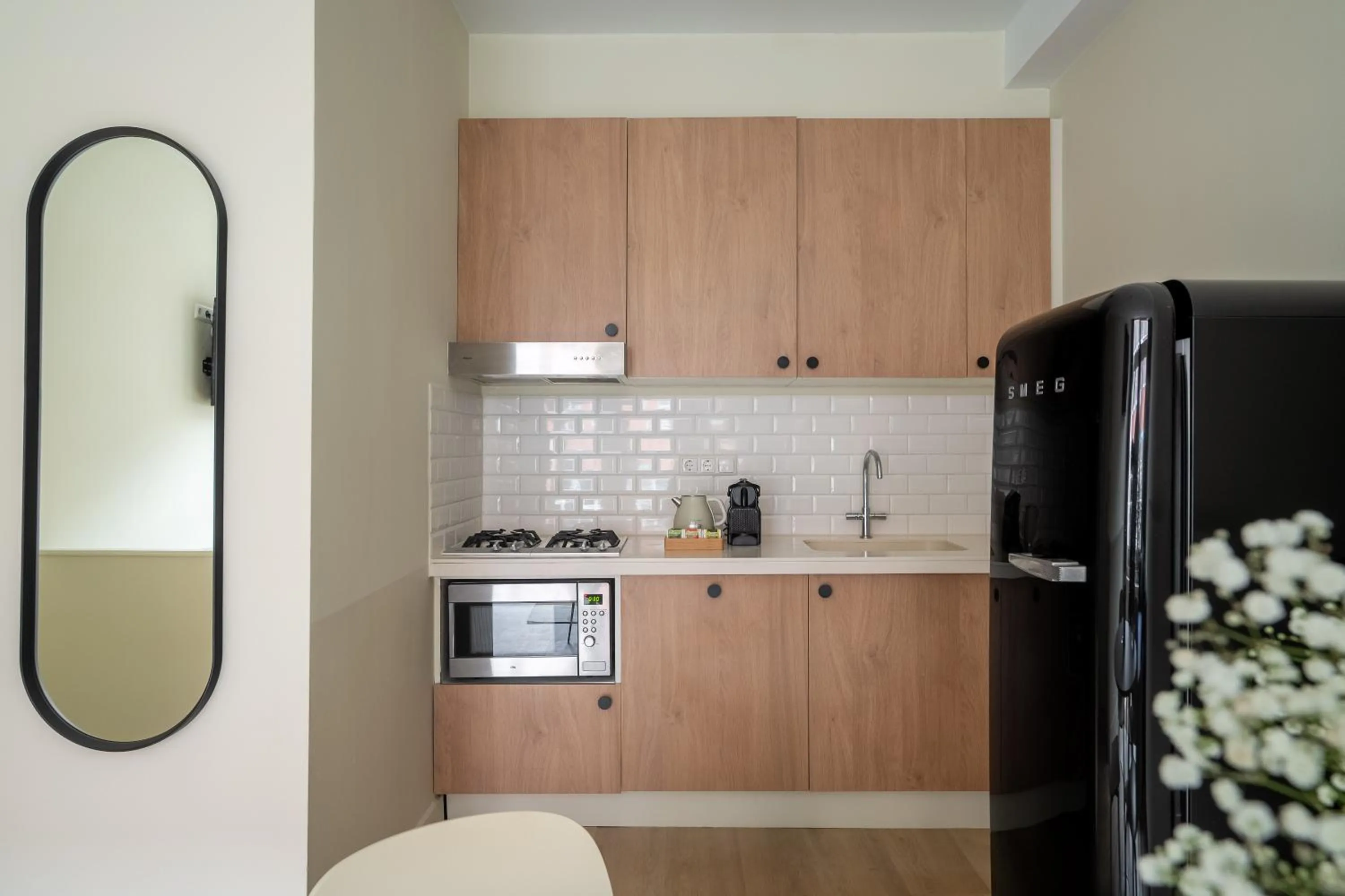 Kitchen or kitchenette in Numa Amsterdam Oosterpark