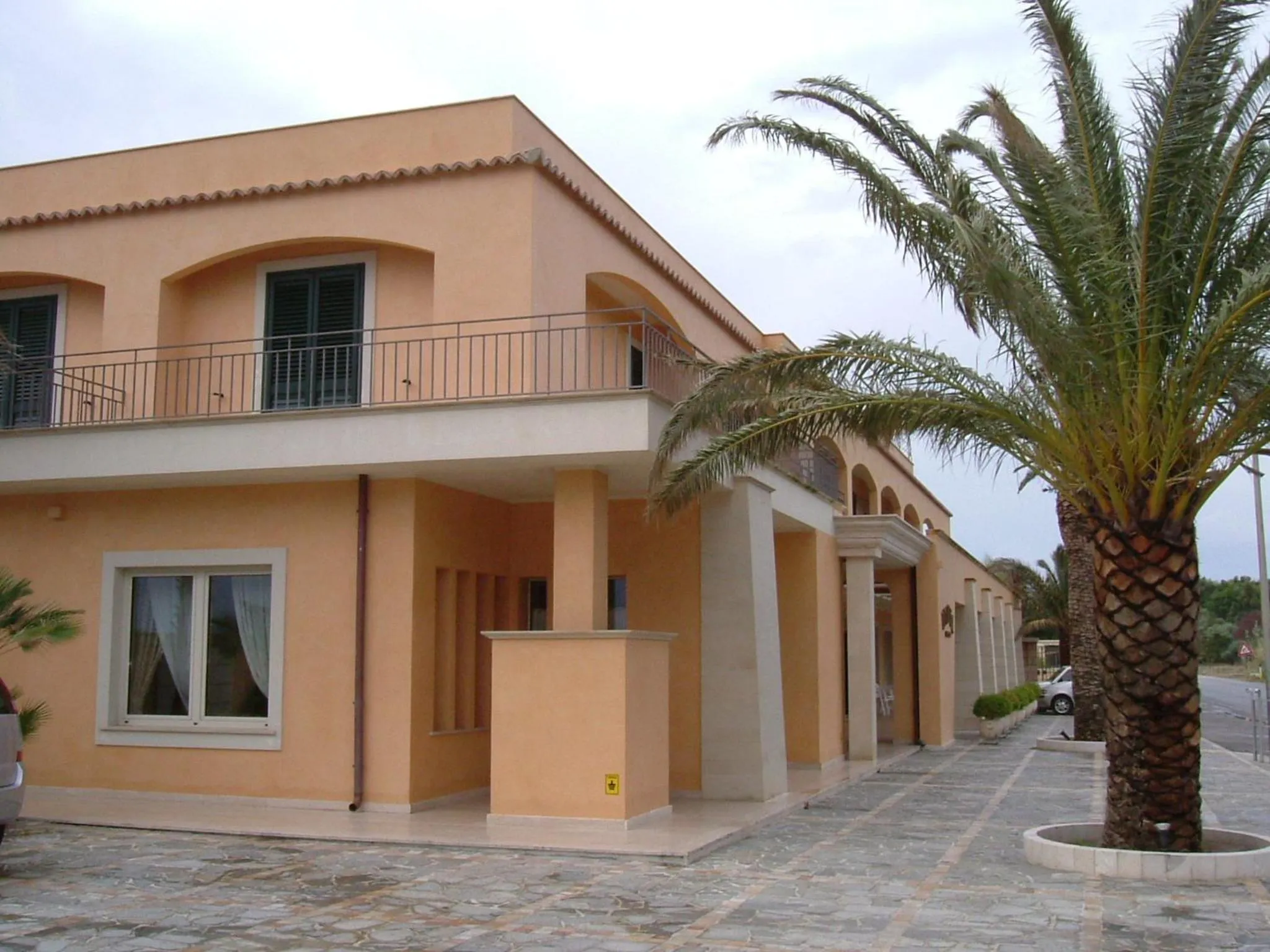 Property building in Hotel Ristorante La Lampara