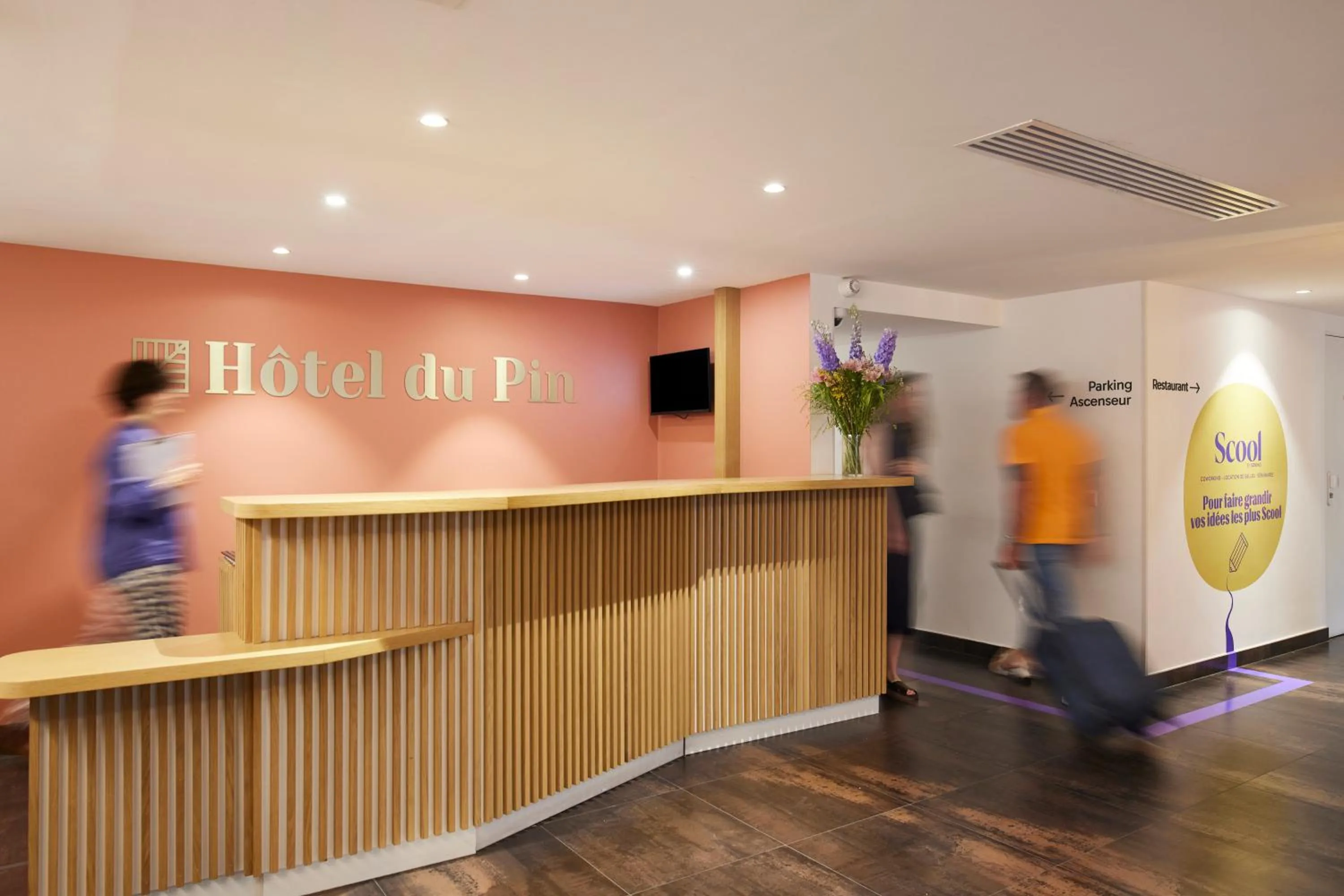 Lobby or reception in Hotel du Pin Nice Port