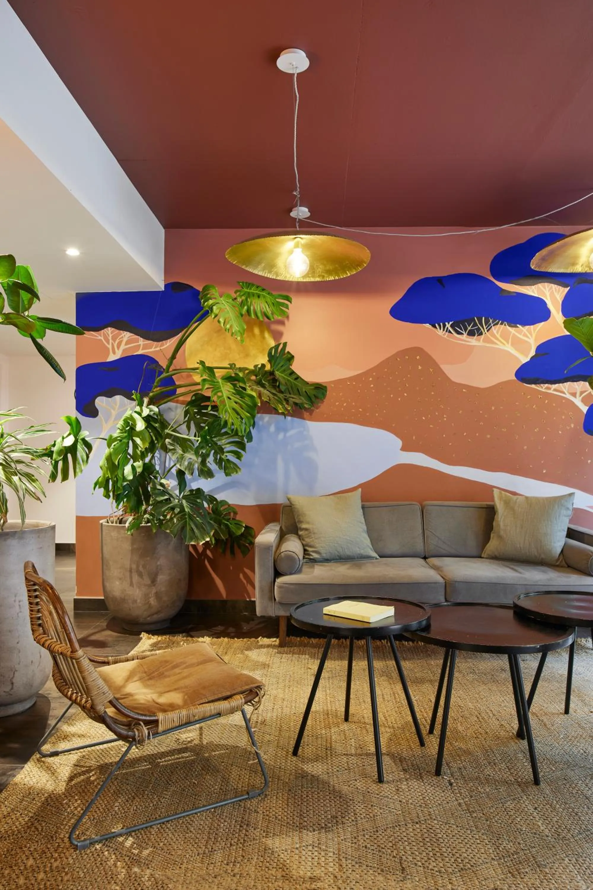 Lobby or reception in Hotel du Pin Nice Port