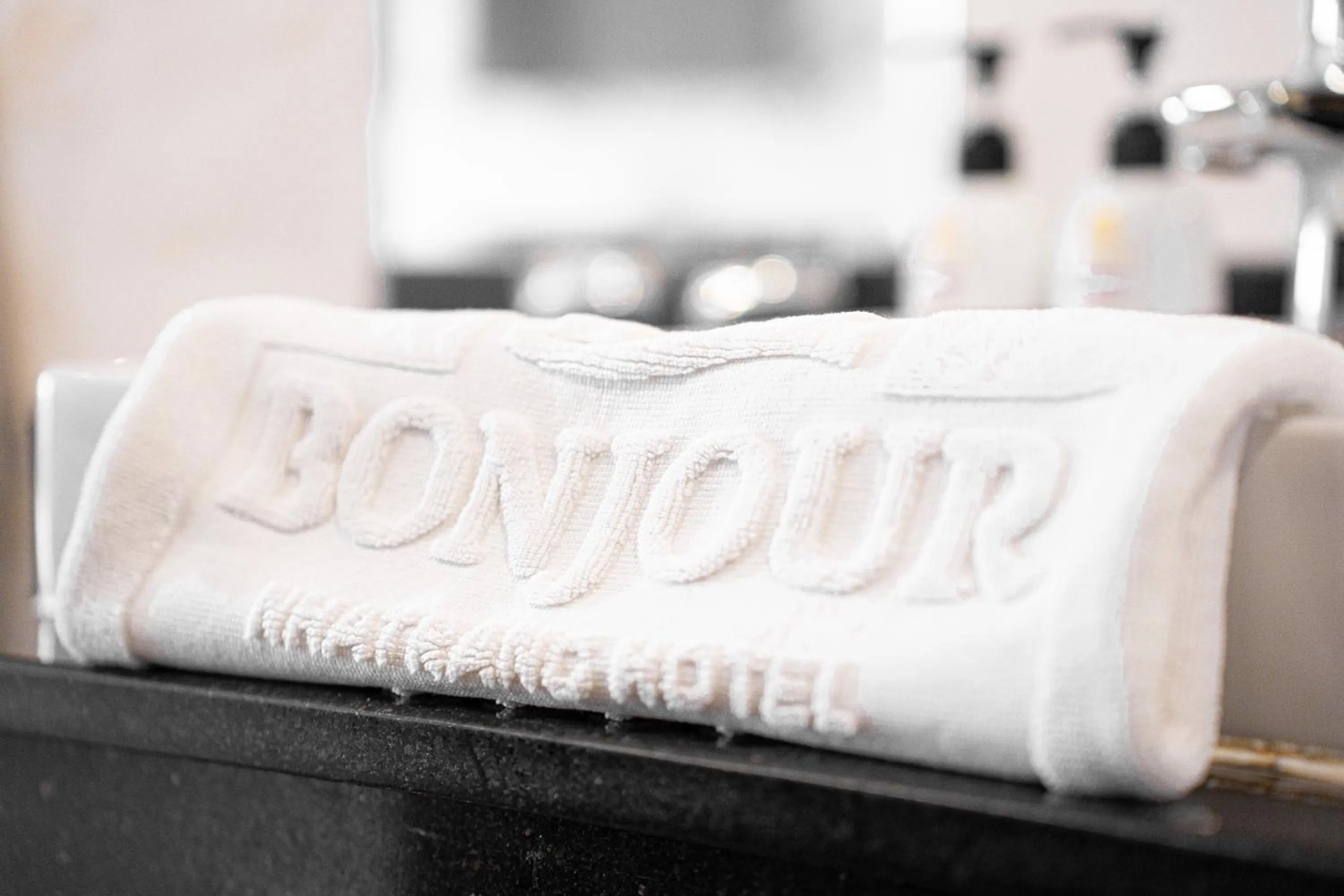 towels in Bonjour Nha Trang Hotel