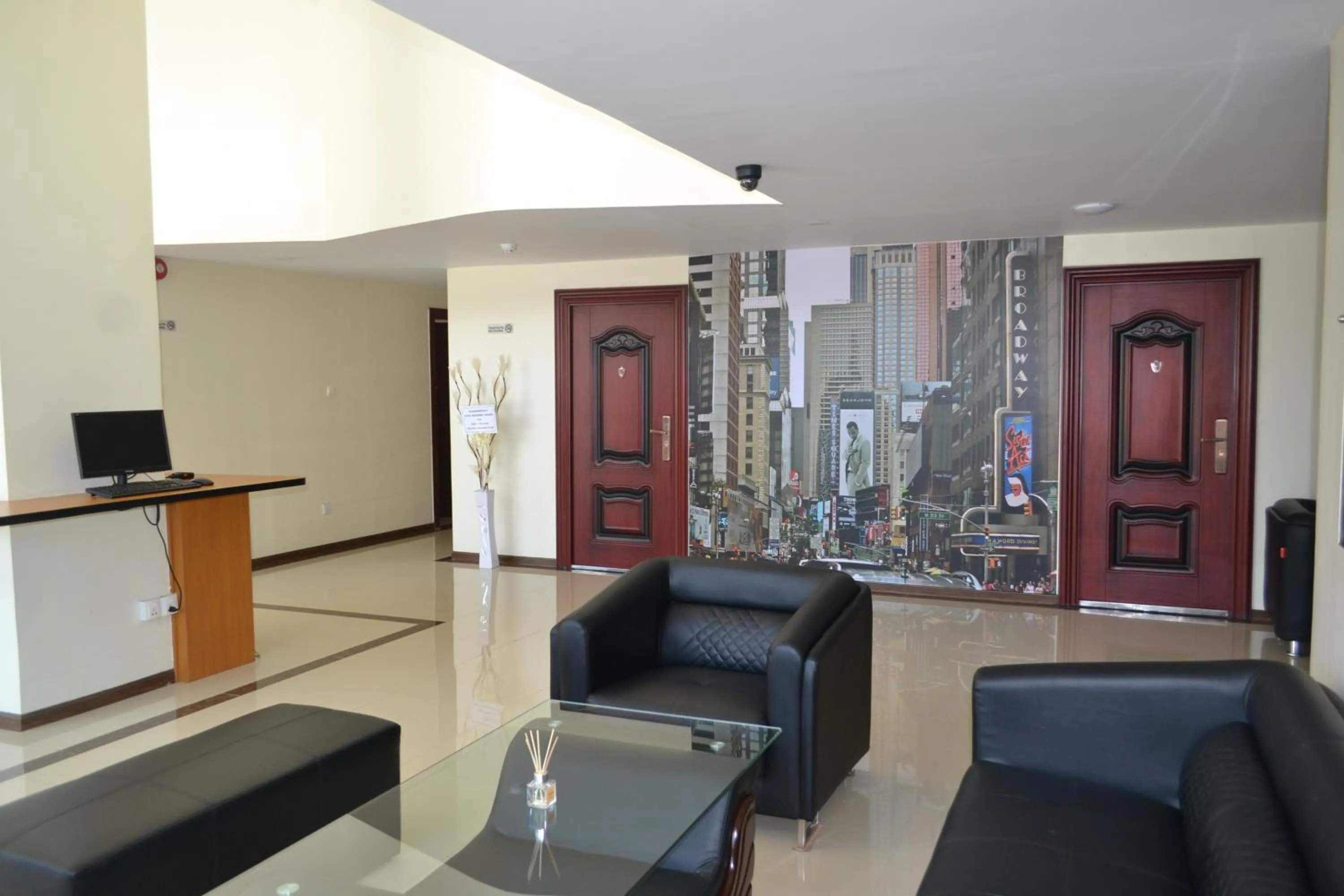 Lobby or reception in Hotel Broadway Yangon