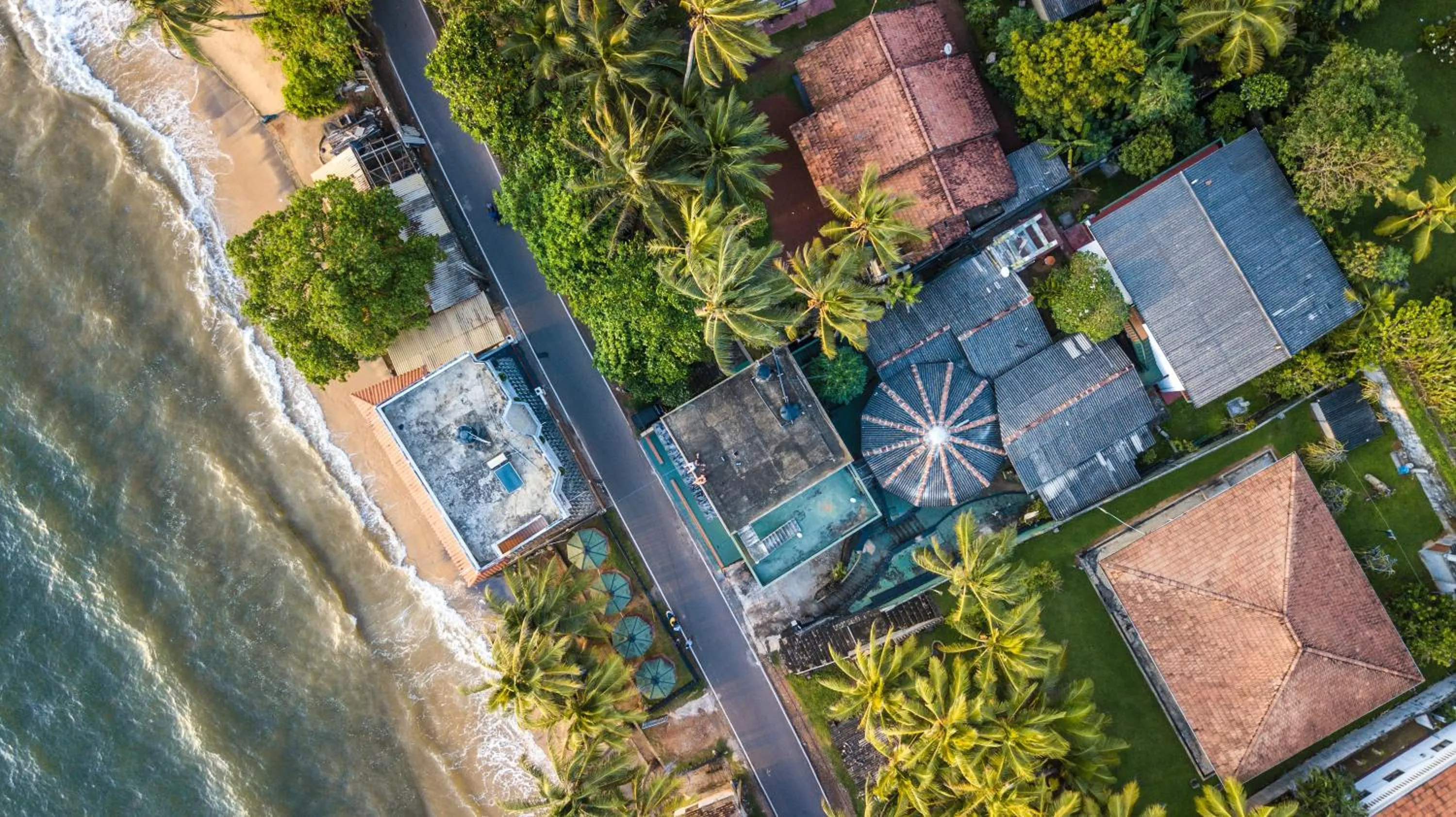Bird's eye view in Guesthouse Panorama