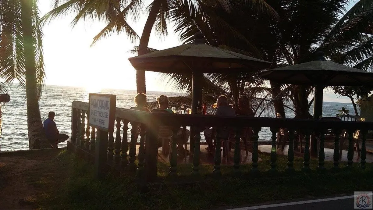 Sunset in Guesthouse Panorama