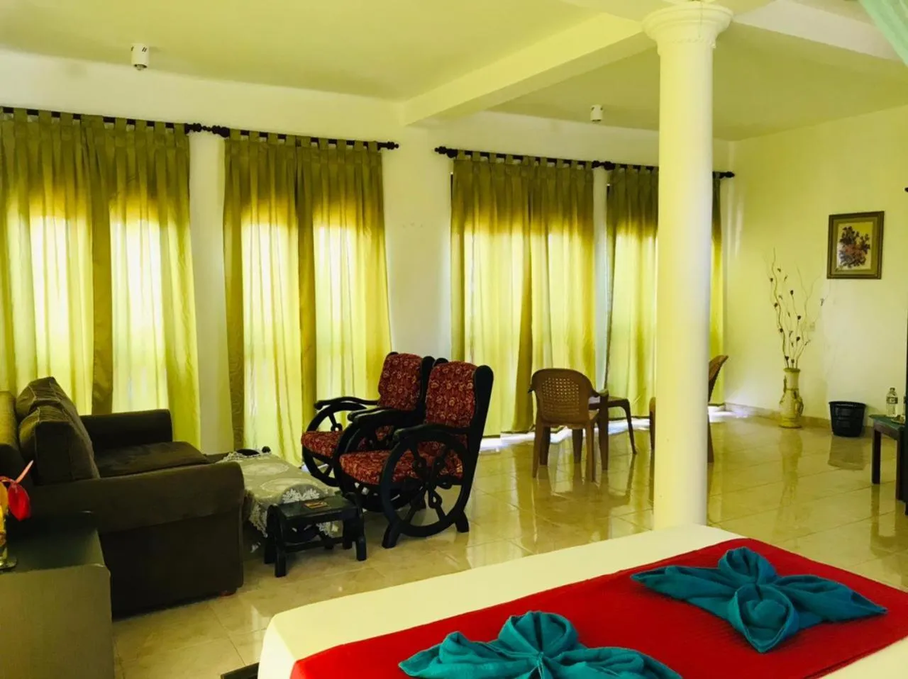 Living room in Guesthouse Panorama