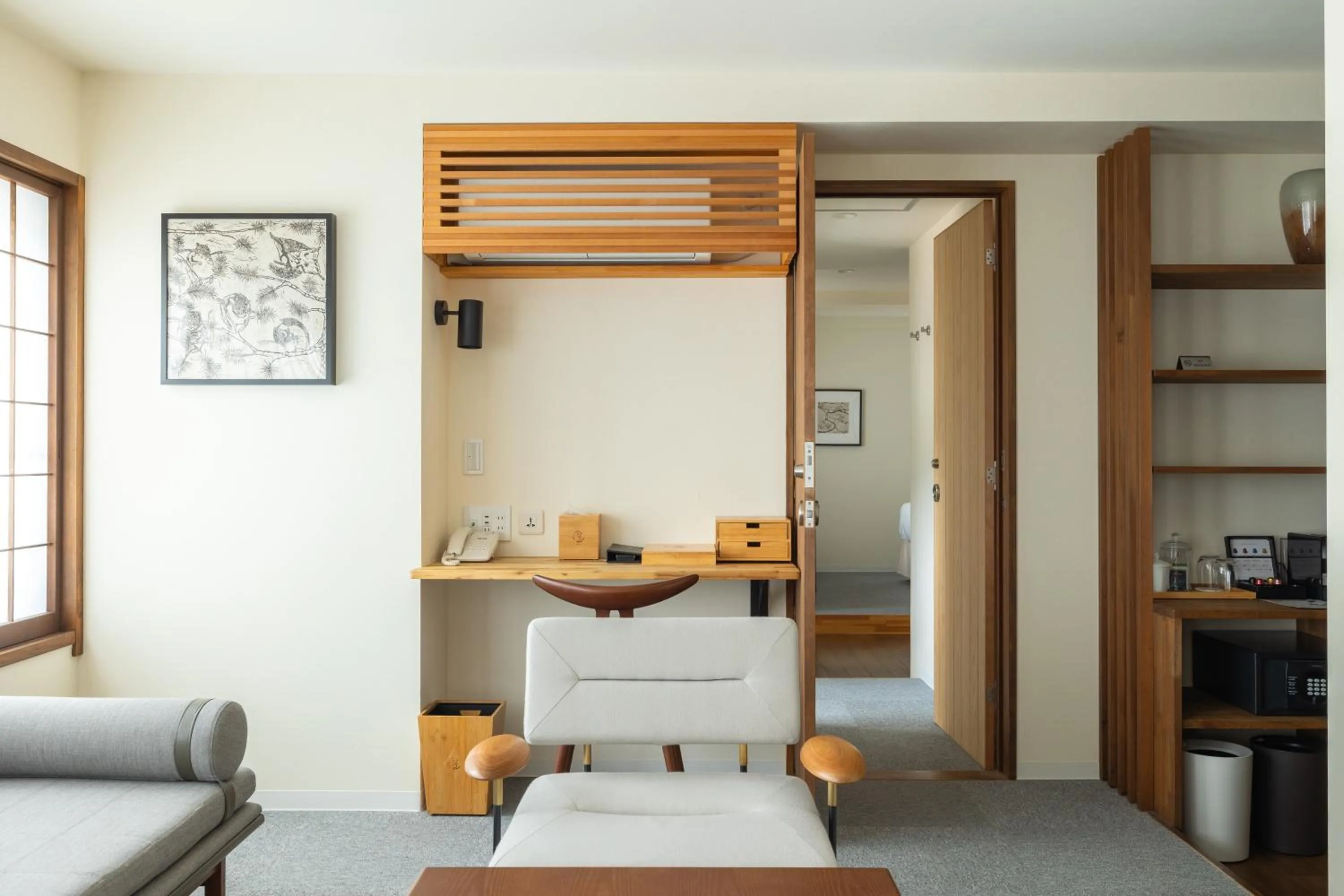 Bedroom in Residence Yasushi