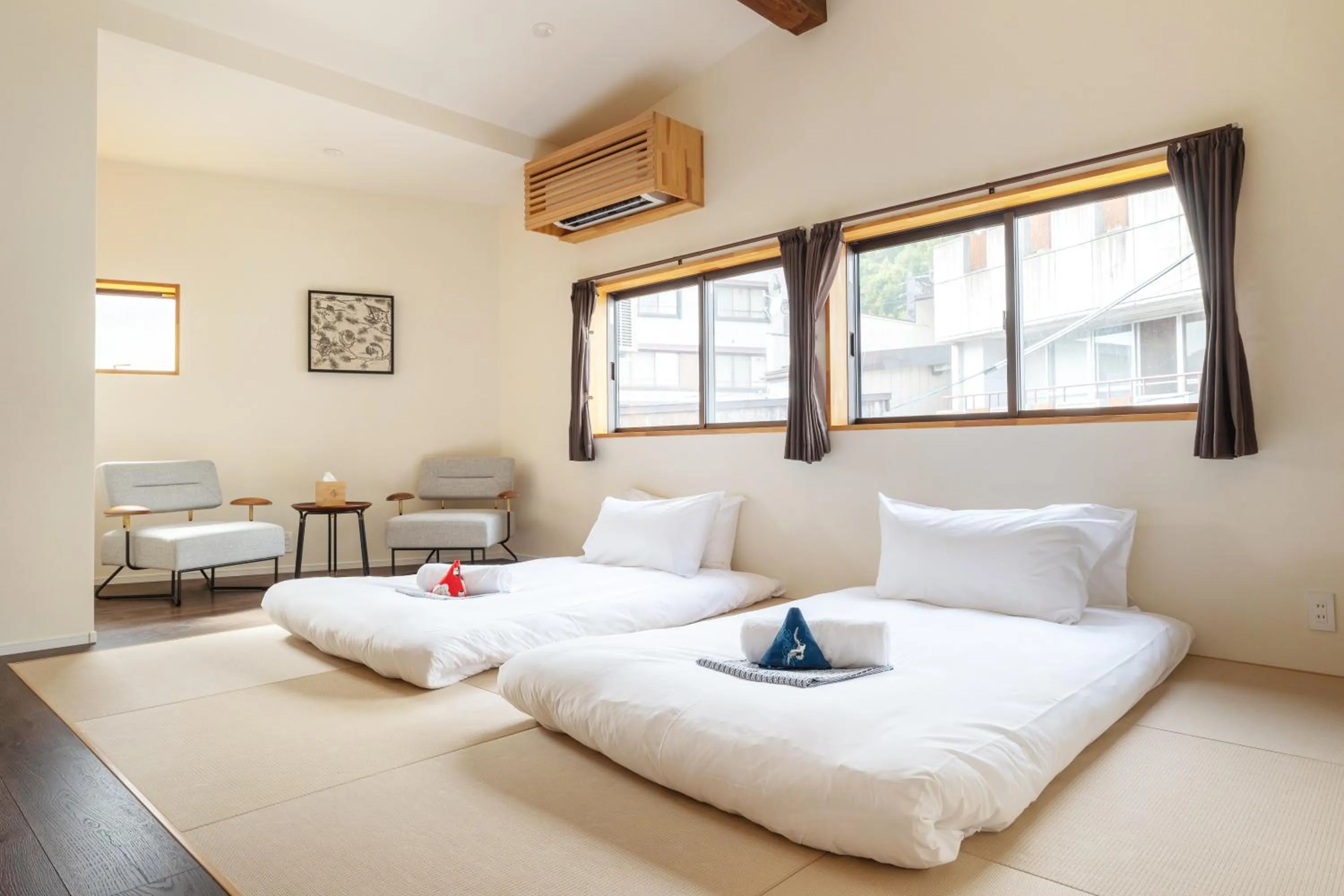 Bedroom, Bed in Residence Yasushi