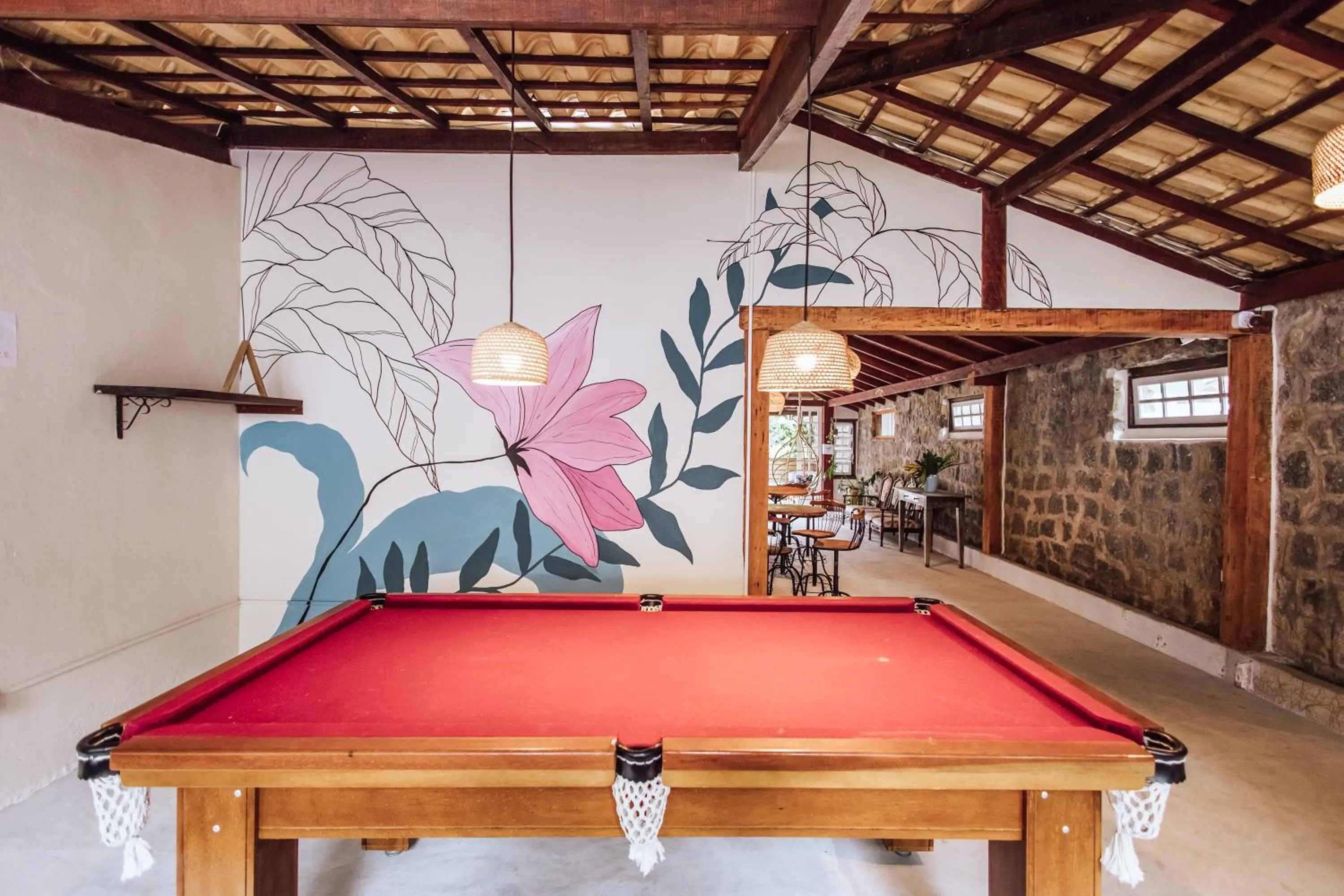 Billiard in VELINN Pousada Santa Tereza