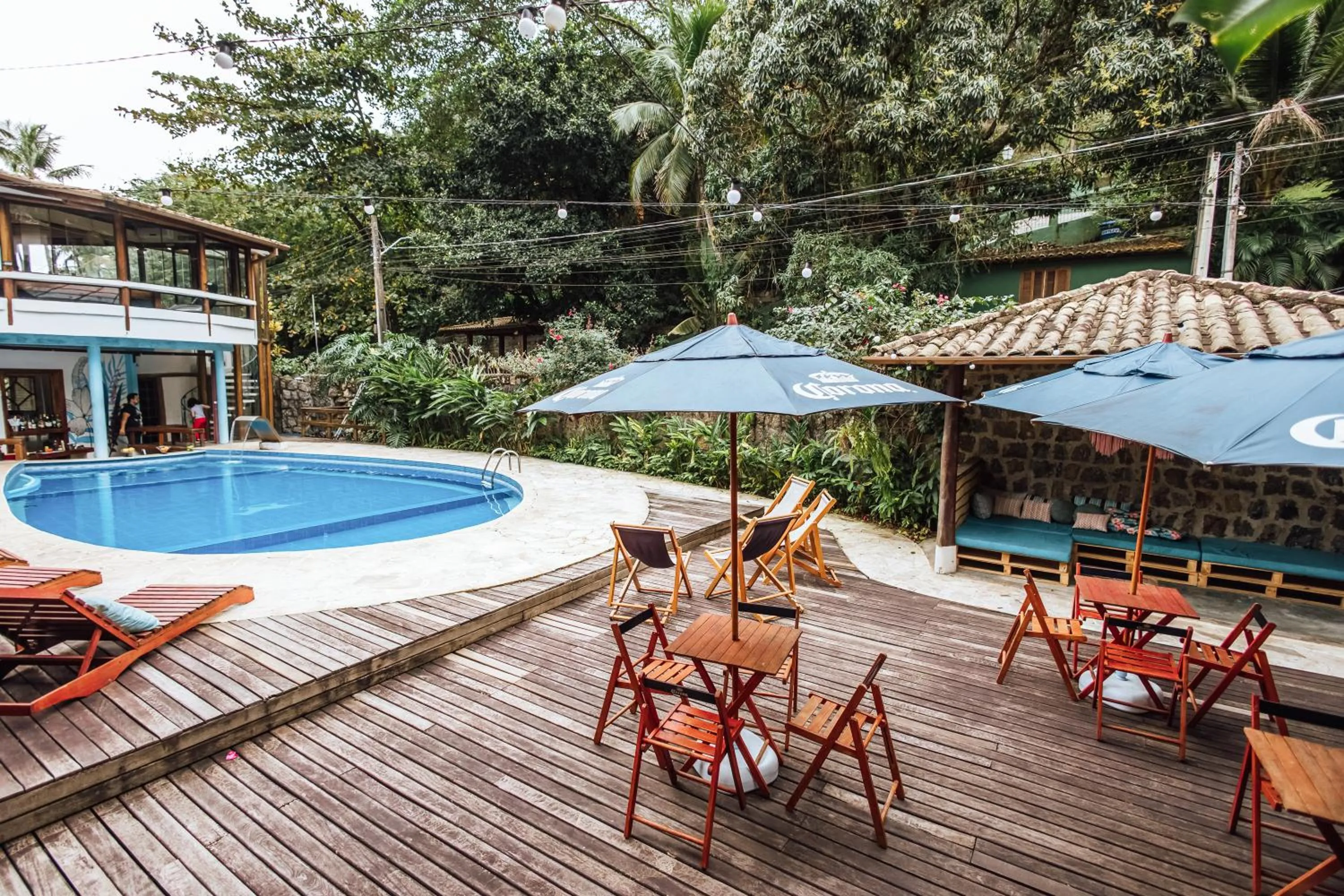 Swimming pool in VELINN Pousada Santa Tereza