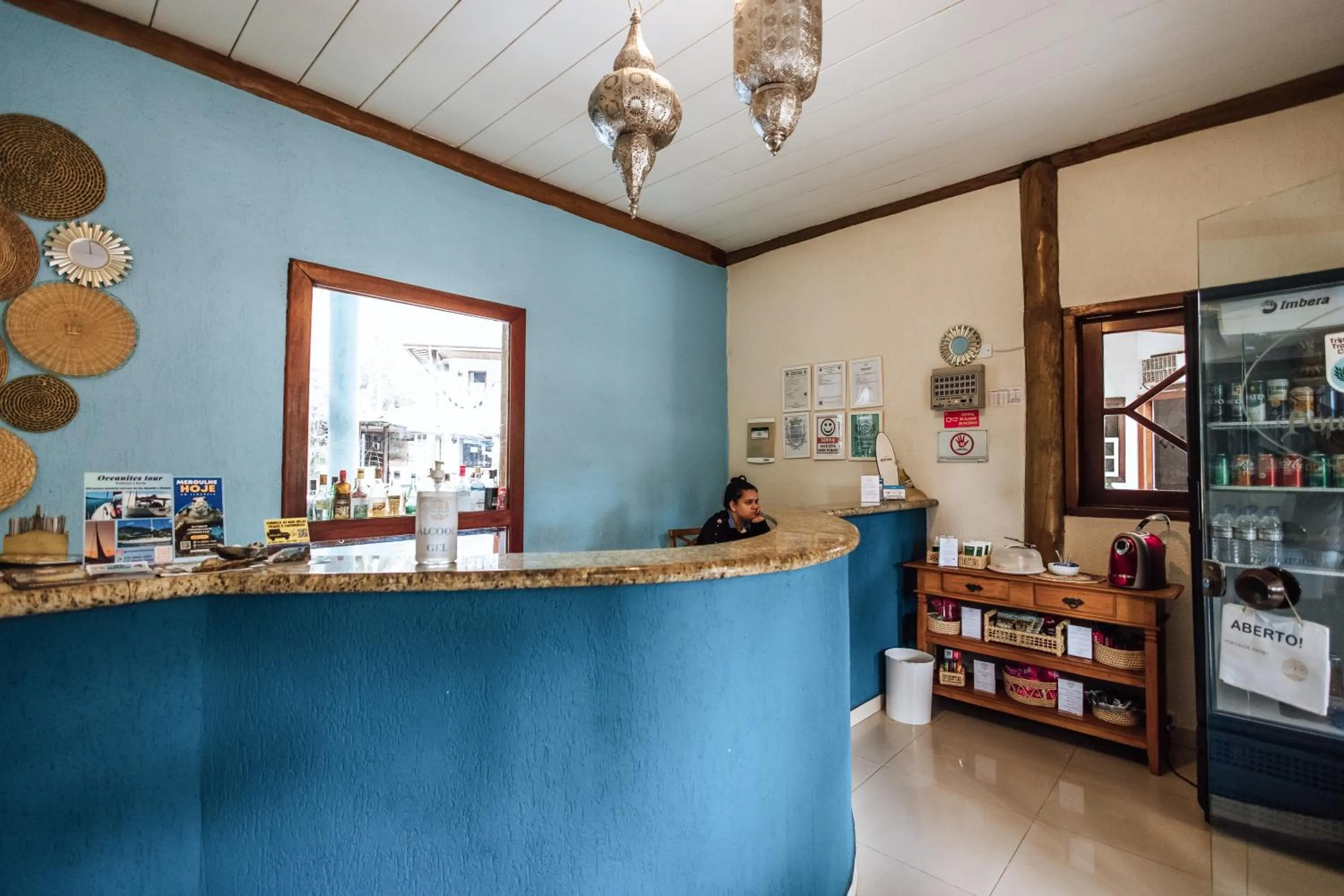 Lobby or reception in VELINN Pousada Santa Tereza