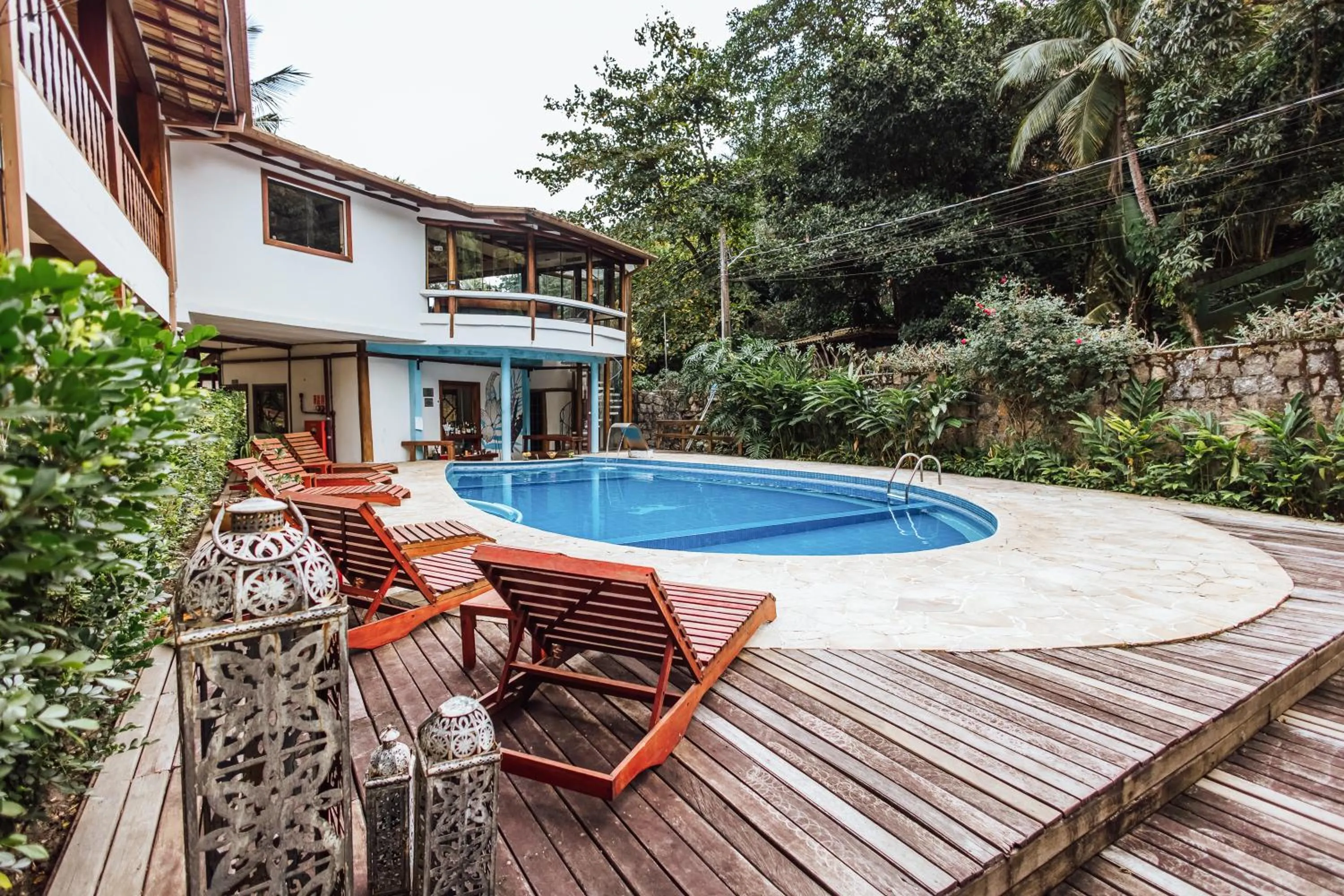 Swimming pool in VELINN Pousada Santa Tereza