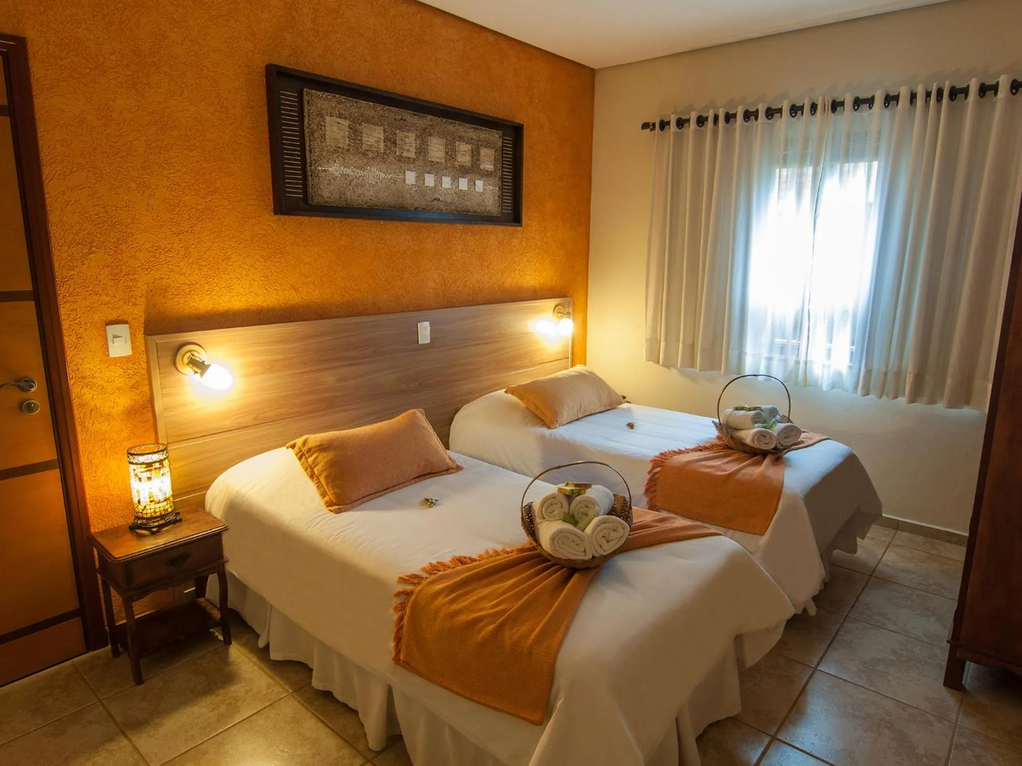 Bedroom, Bed in Pousada Aguia Dourada