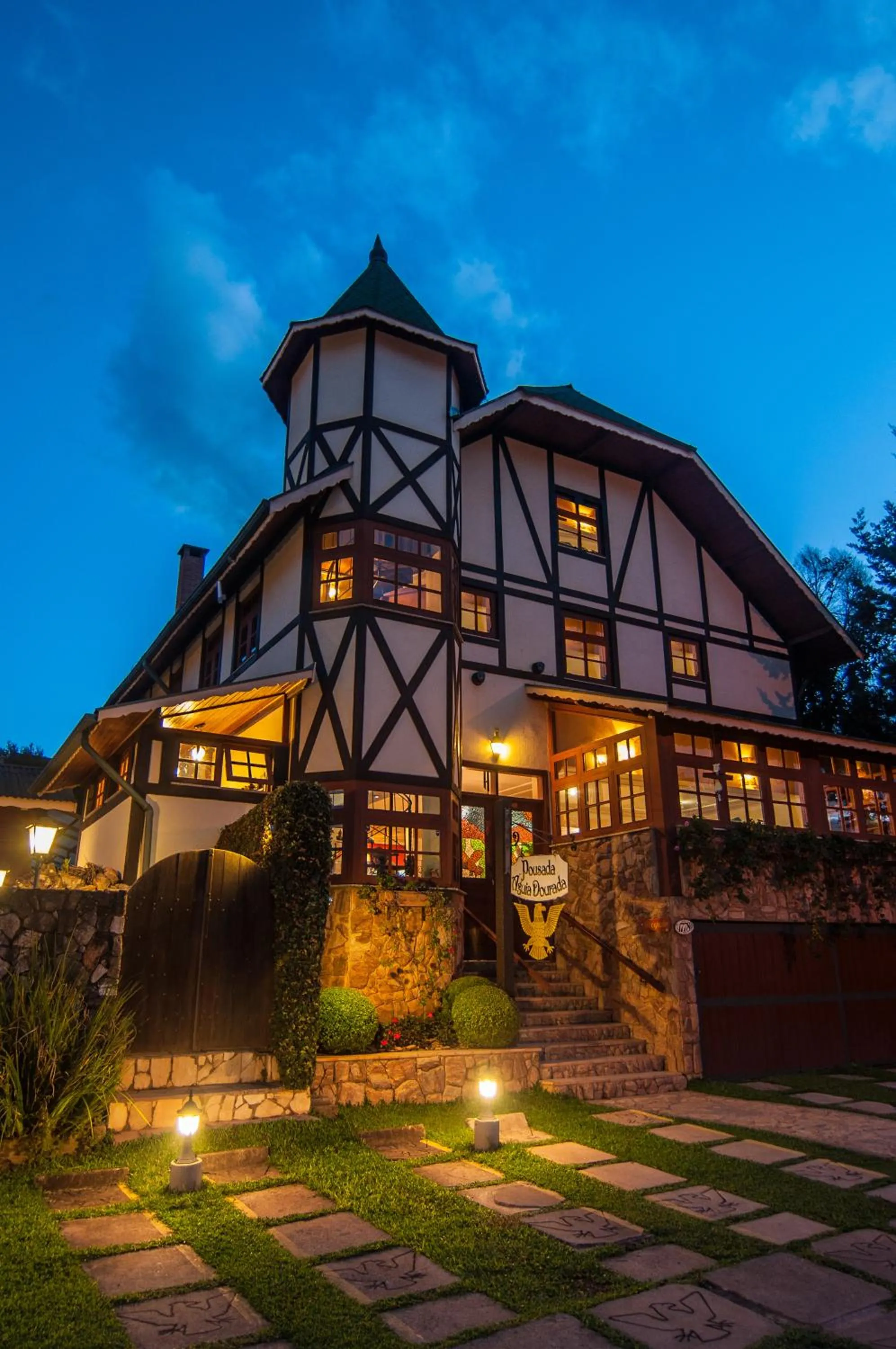 Facade/entrance in Pousada Aguia Dourada