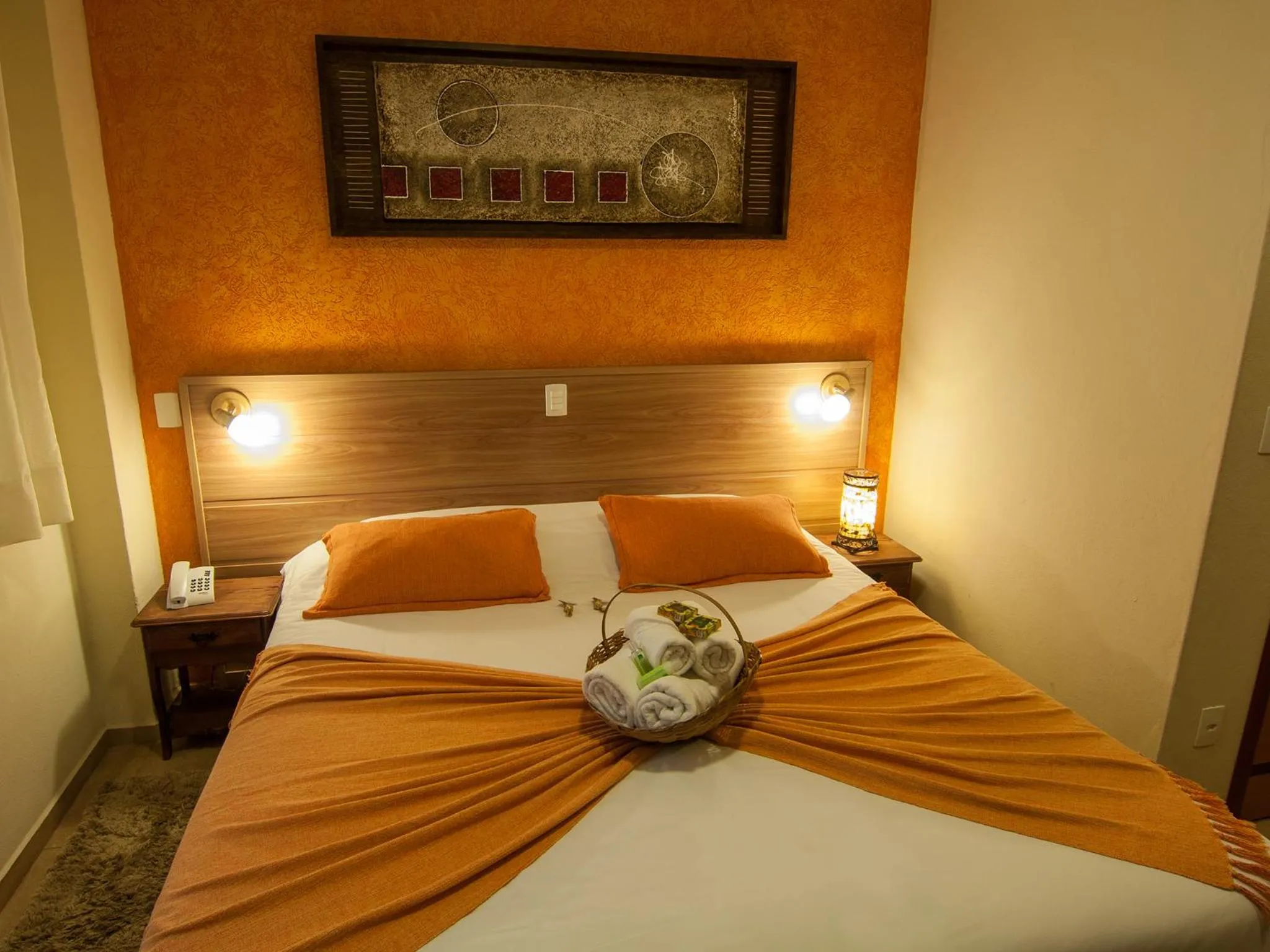 Bedroom, Bed in Pousada Aguia Dourada