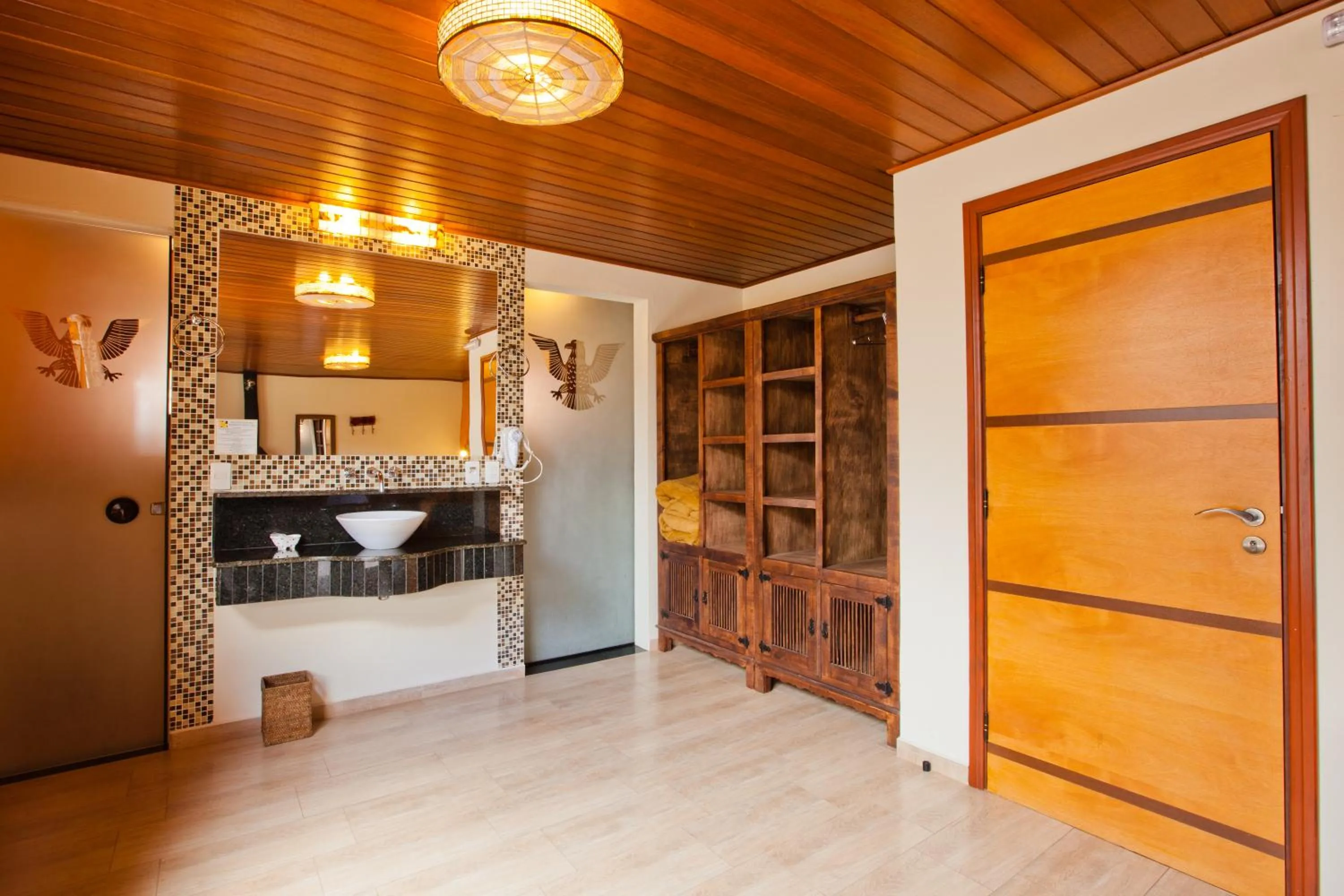 Decorative detail in Pousada Aguia Dourada