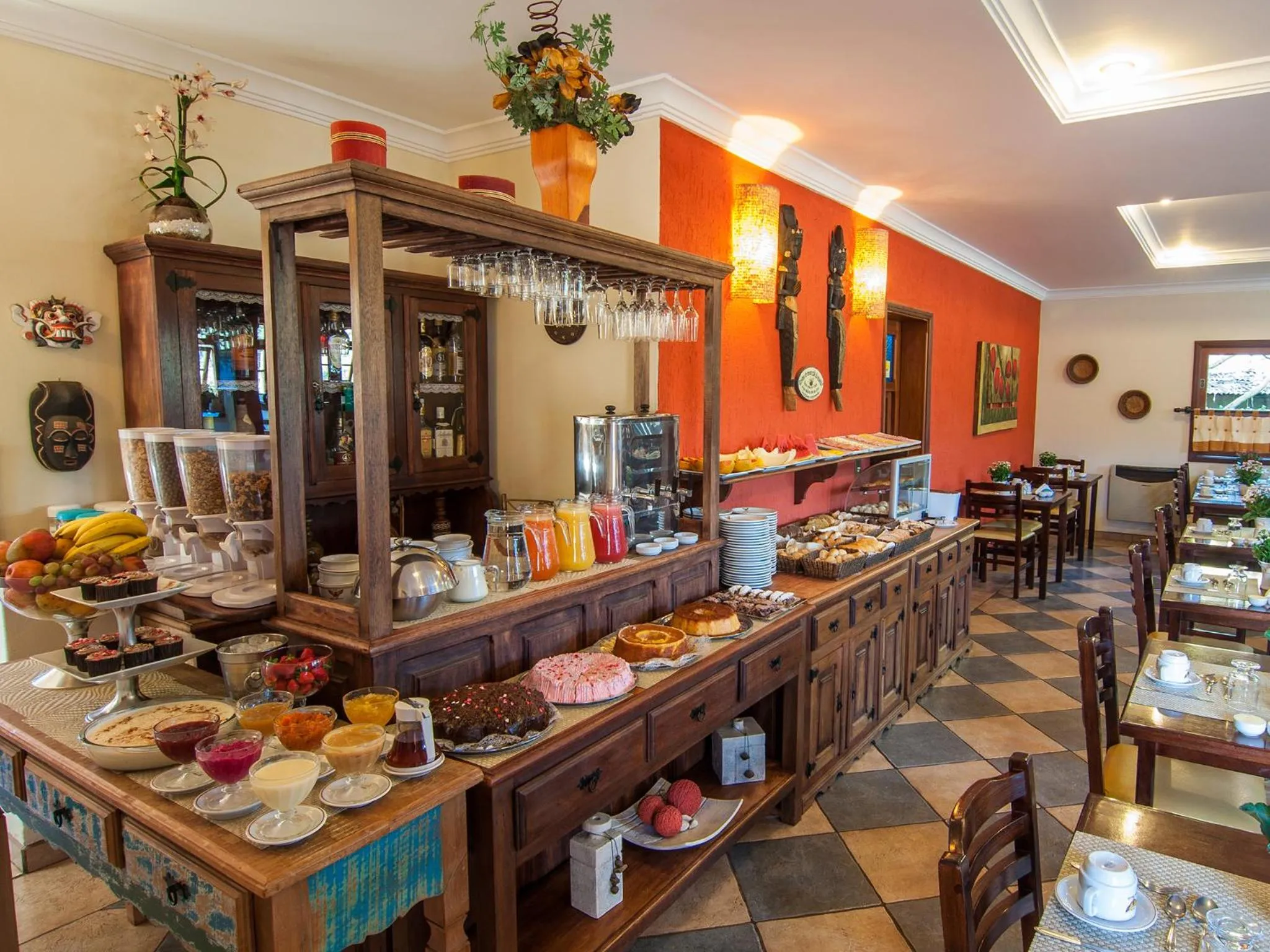 Restaurant/places to eat in Pousada Aguia Dourada