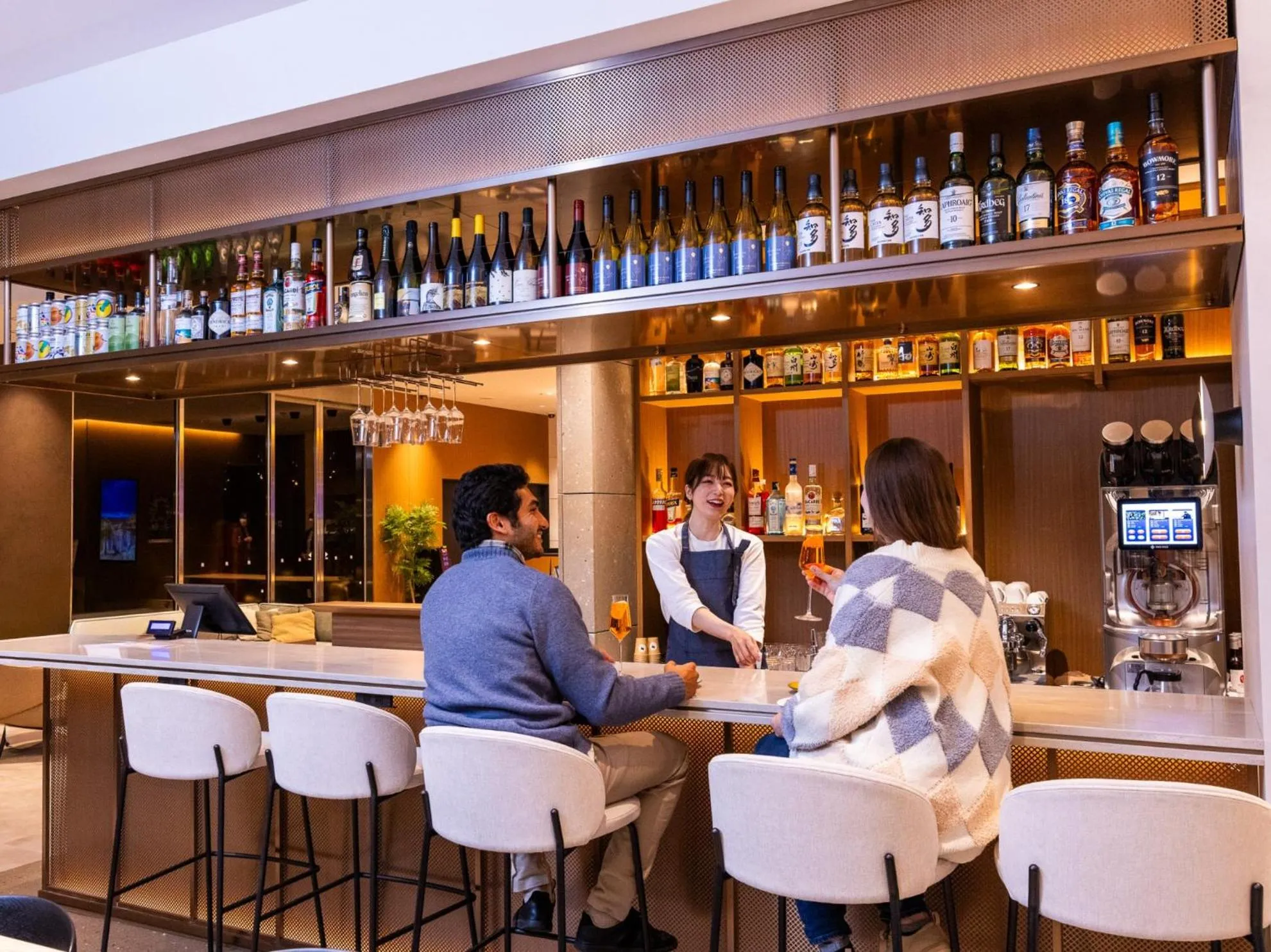 Lounge or bar in Tokyu Stay Sapporo