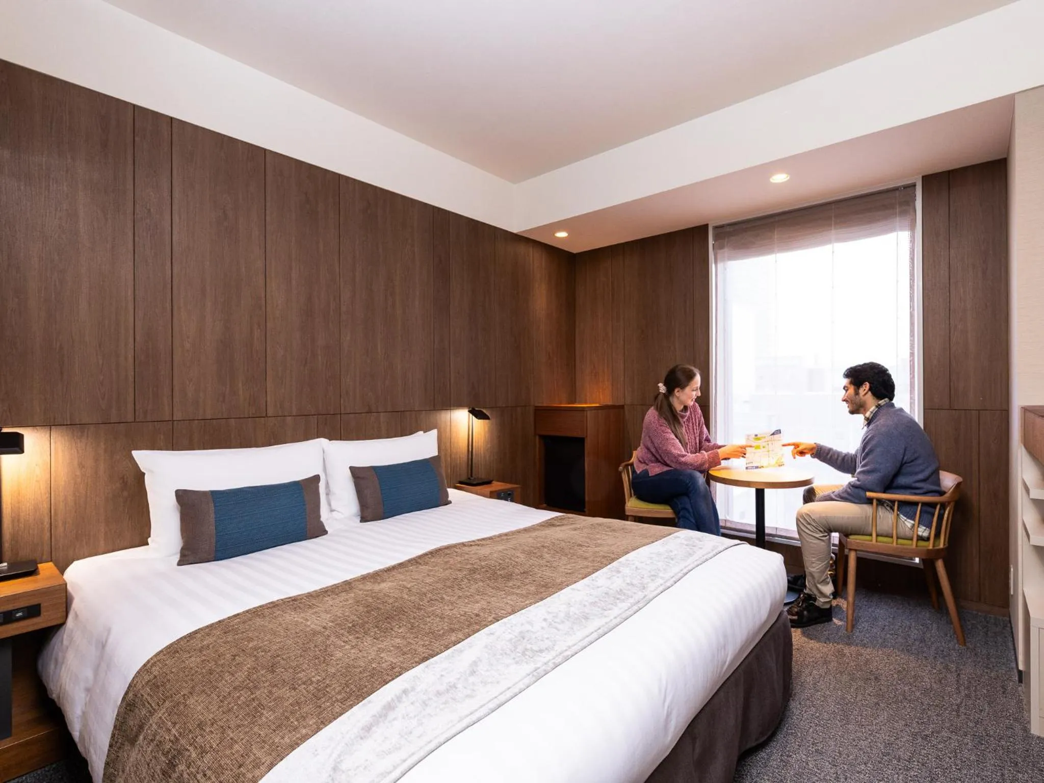 Photo of the whole room, Bed in Tokyu Stay Sapporo