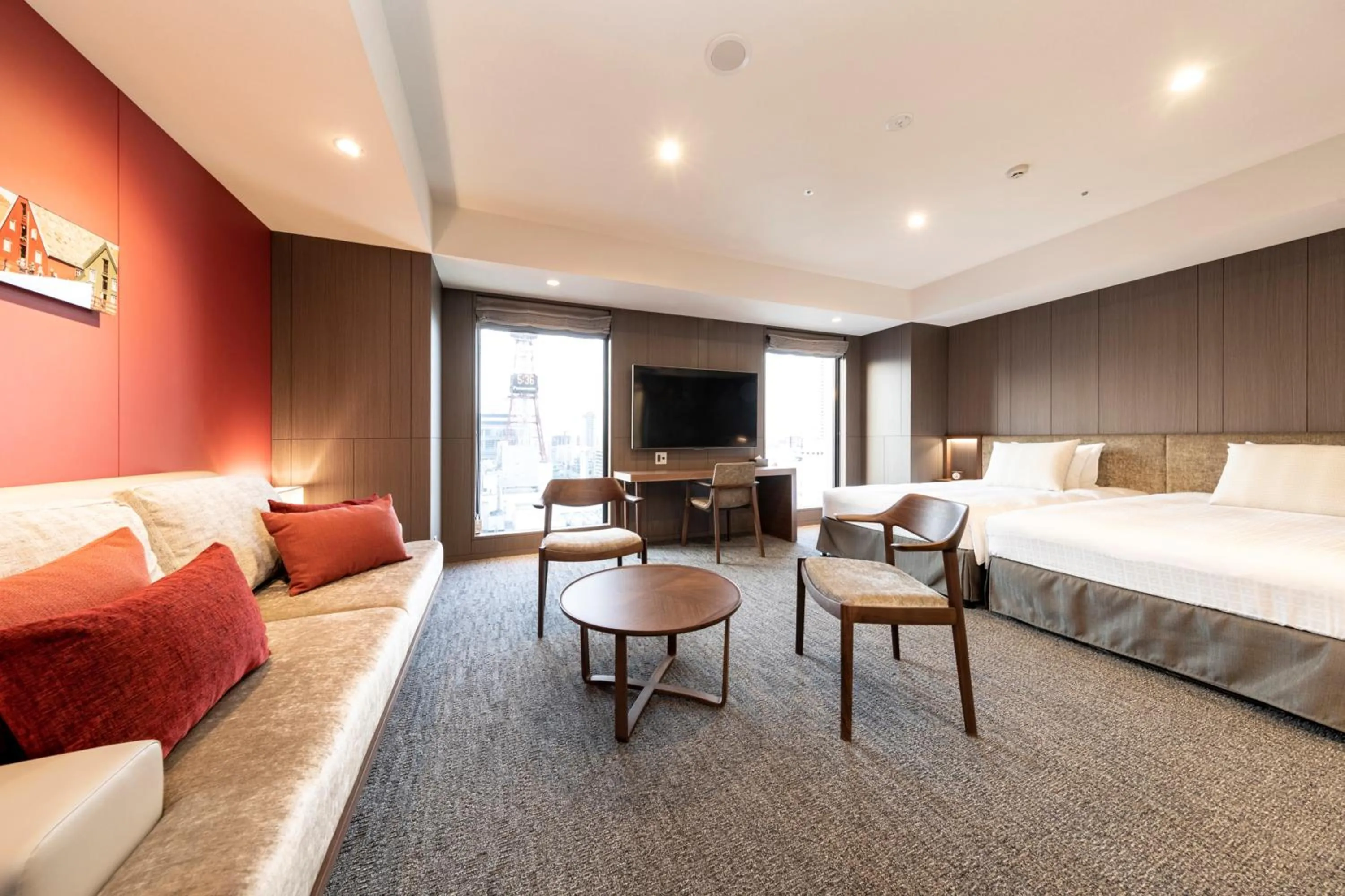 Bed in Tokyu Stay Sapporo