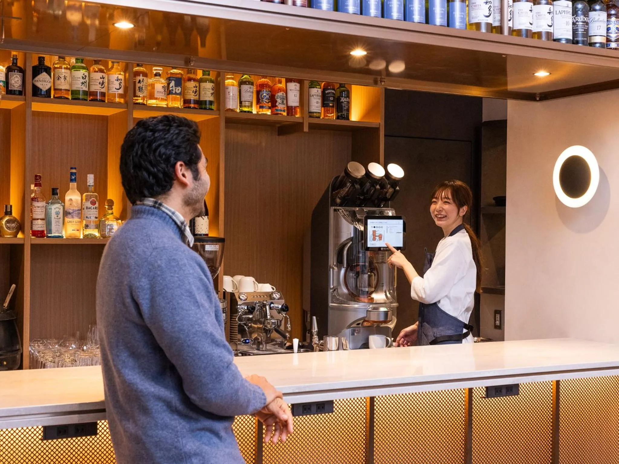 Lounge or bar in Tokyu Stay Sapporo