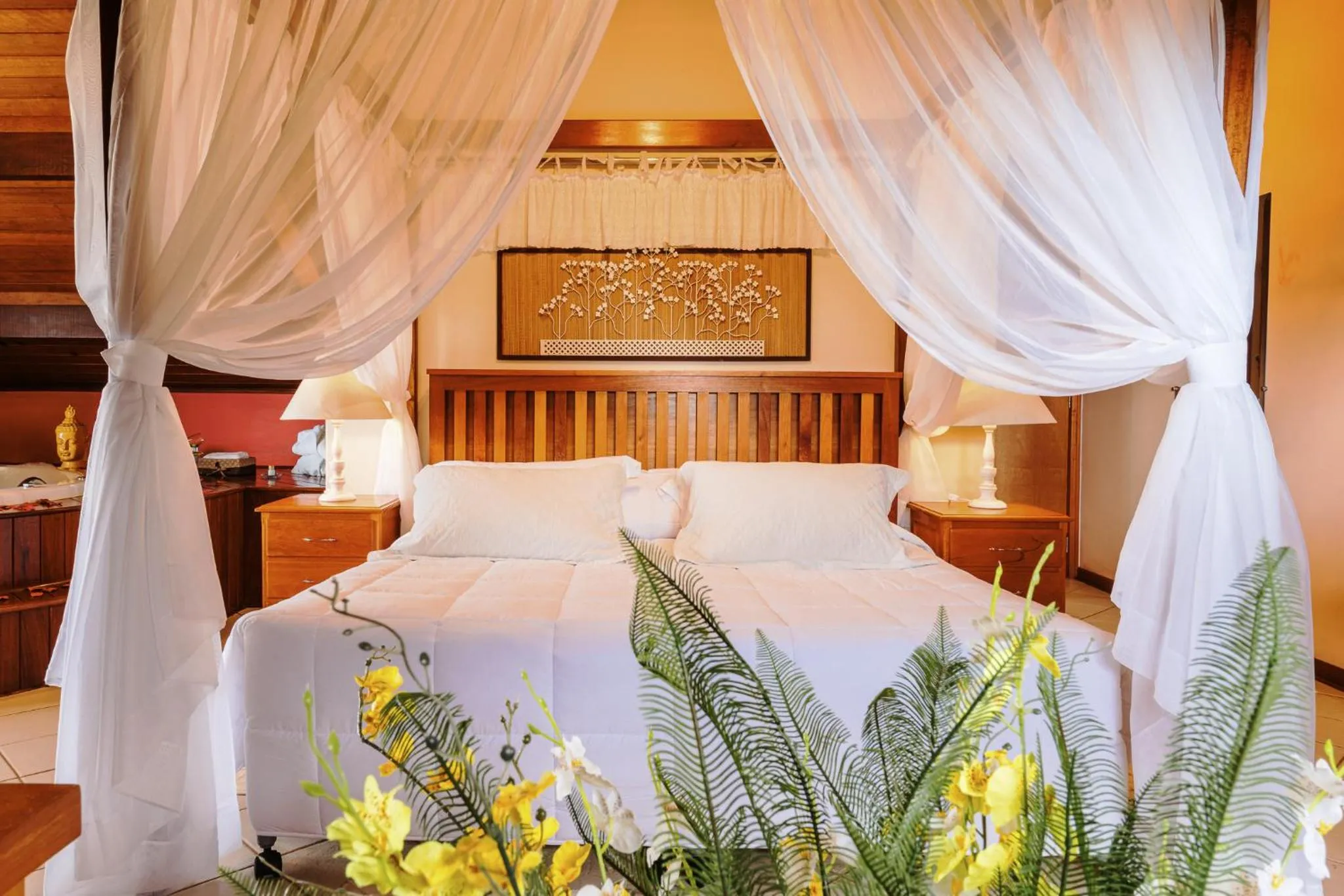 Bed in Carícia do Vento Pousada Boutique