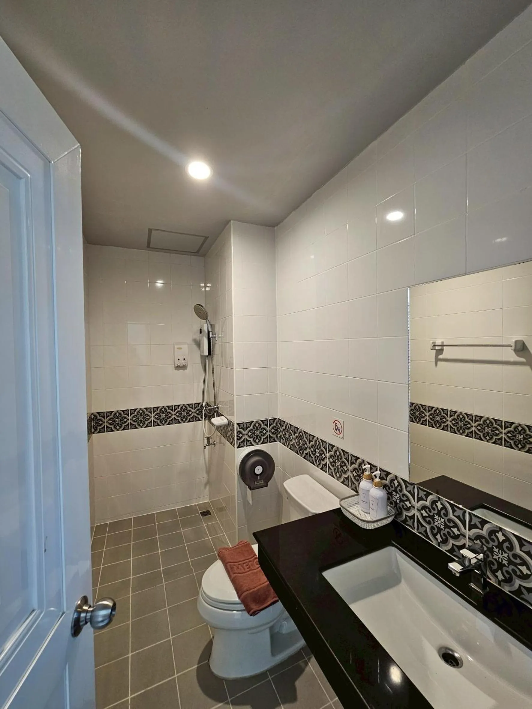 Shower in Dwell Phuket Airport Hotel at Naiyang